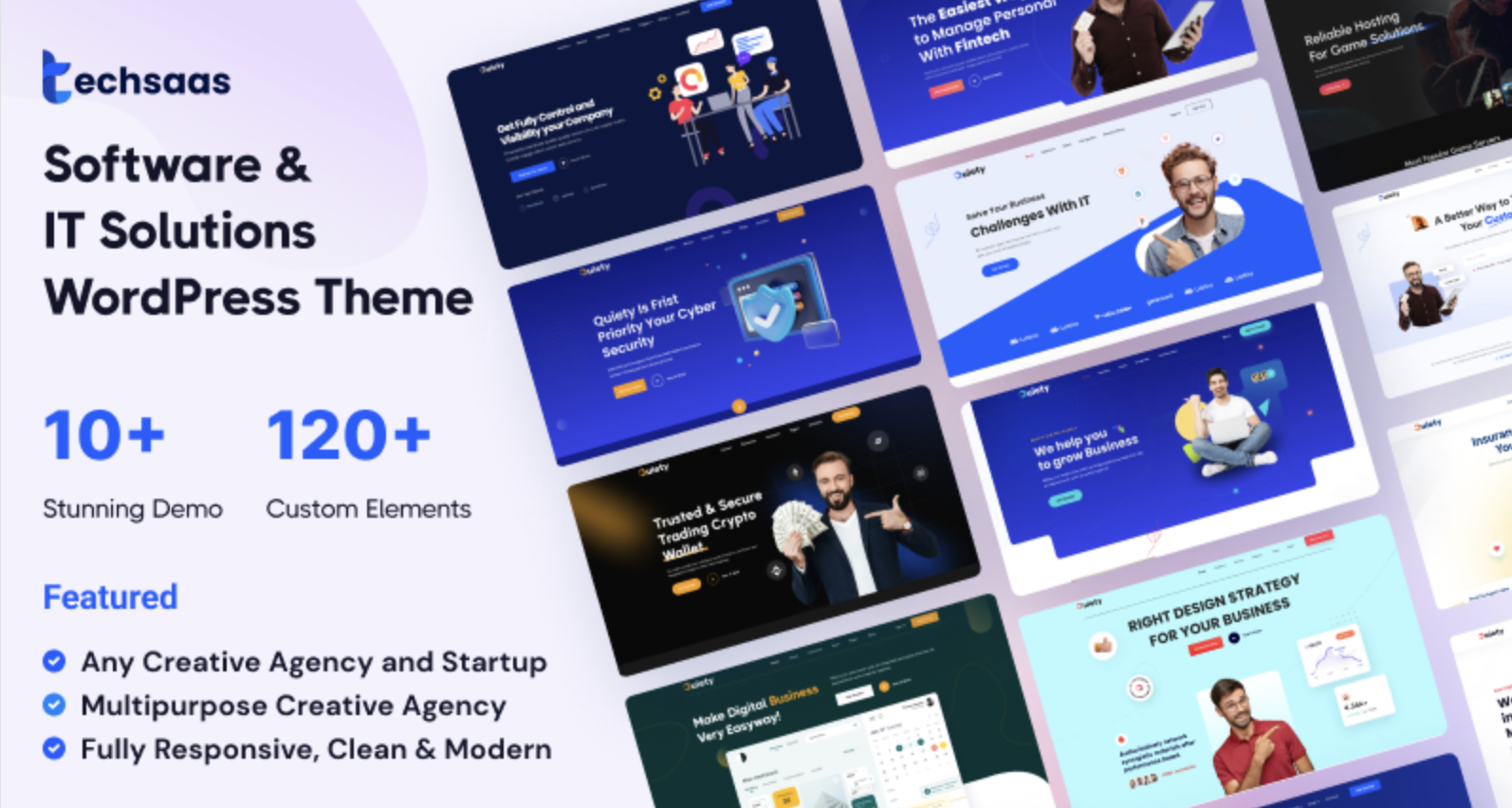 Techsaas - Software and IT Solution SaaS WordPress Theme