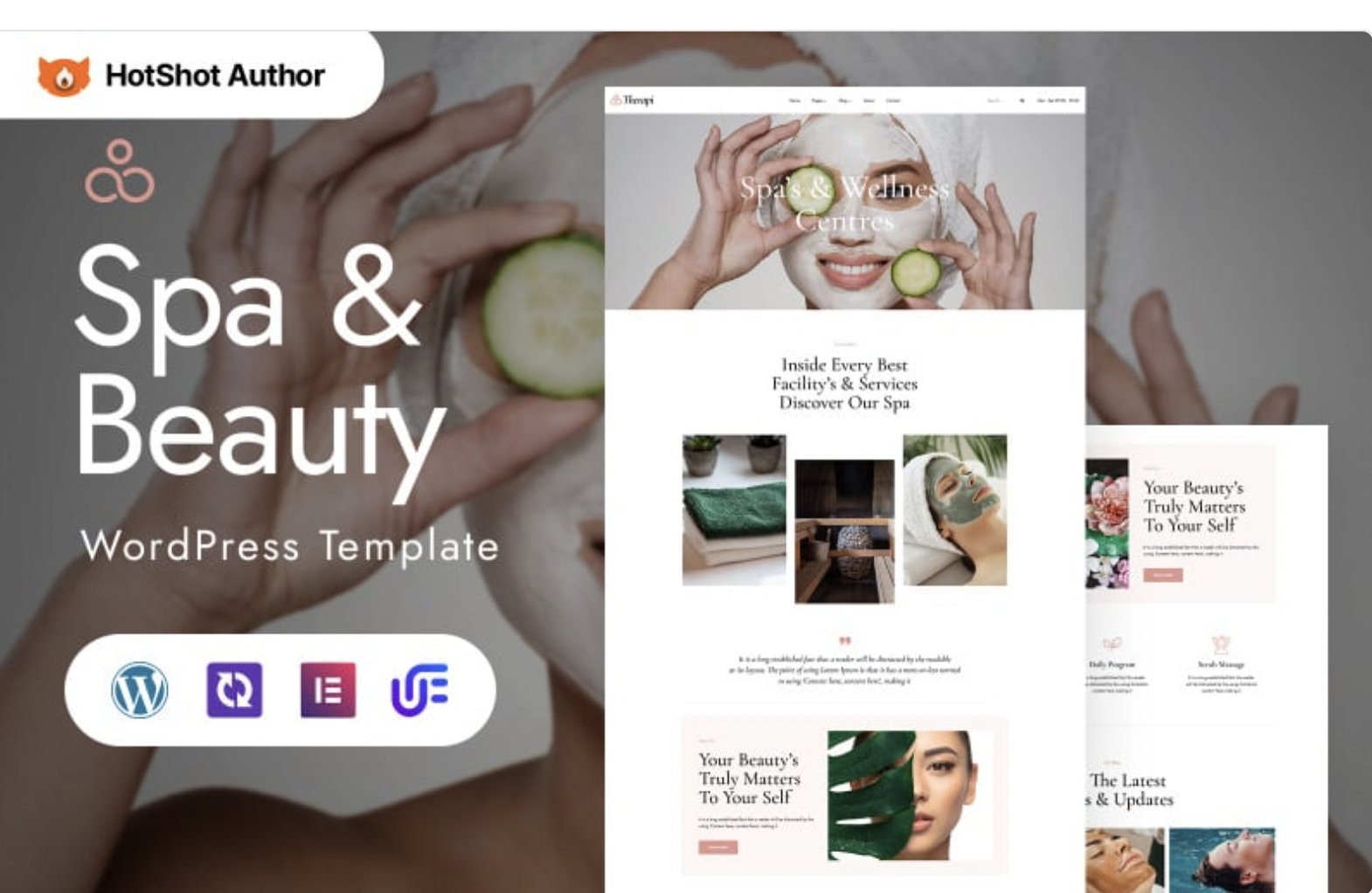 Therapi - Spa And Beauty WordPress Elementor Theme WordPress Theme