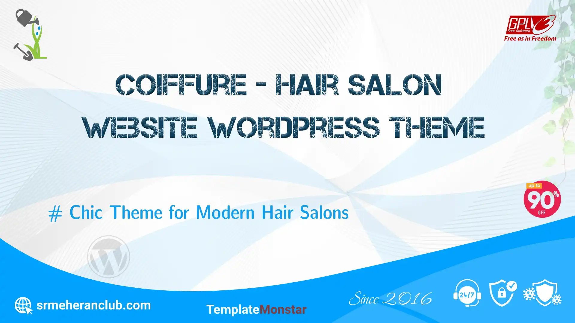 Сoiffure – Hair Salon Website WordPress Theme — Theme by Templatemonster
