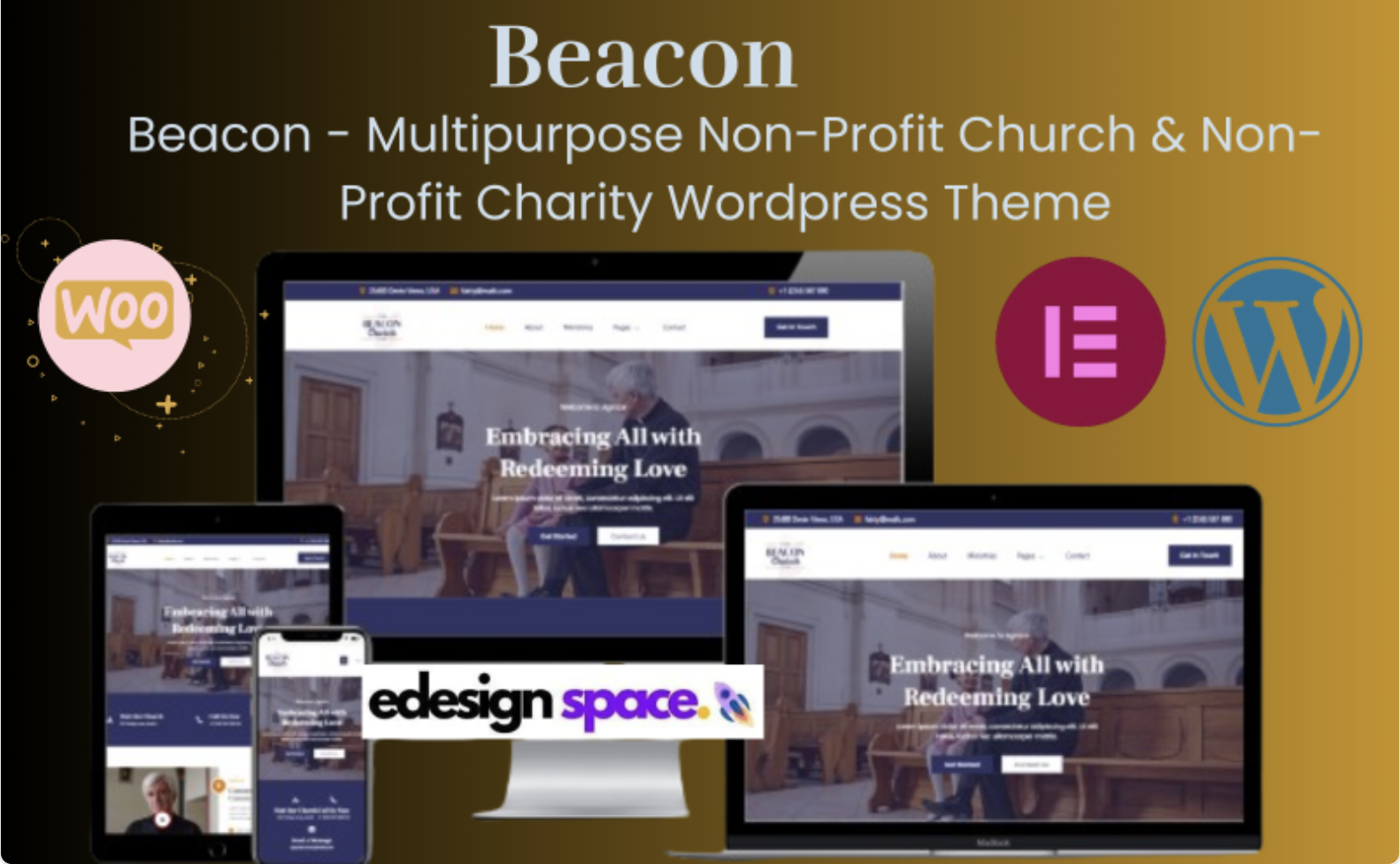 Beacon - Multipurpose Non-Profit Church & Non-Profit Charity Wordpress Theme WordPress Theme