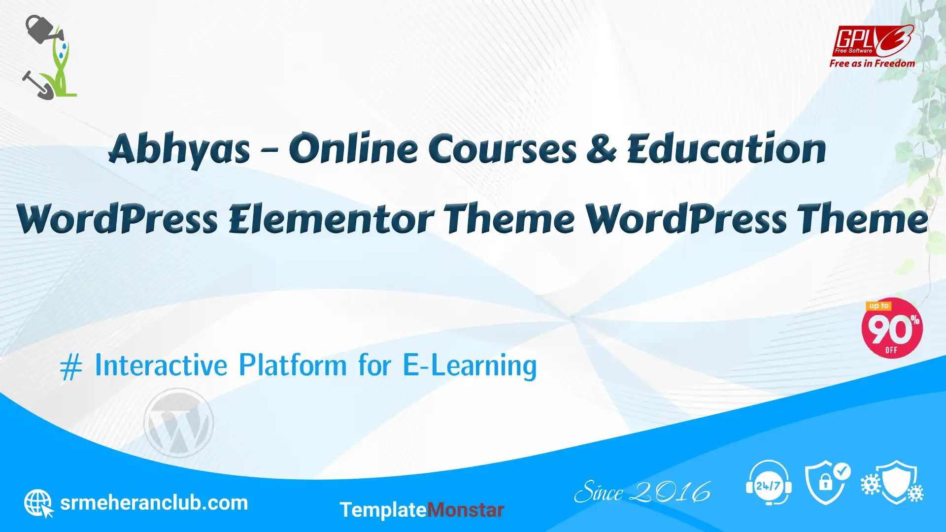 Abhyas – Online Courses & Education WordPress Elementor Theme WordPress Theme — Theme by Templatemonster