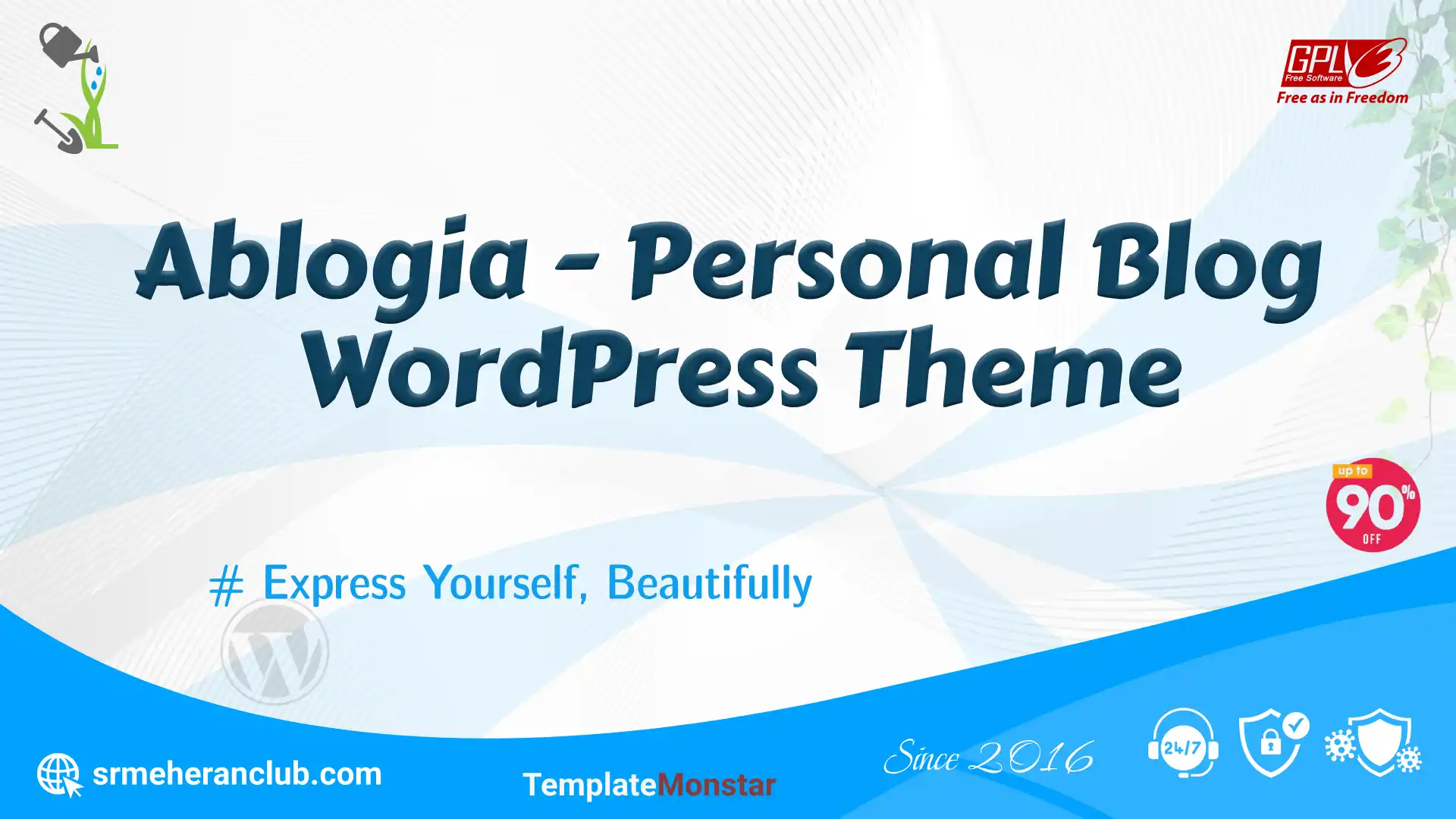 Ablogia – Personal Blog WordPress Theme — Theme by Templatemonster