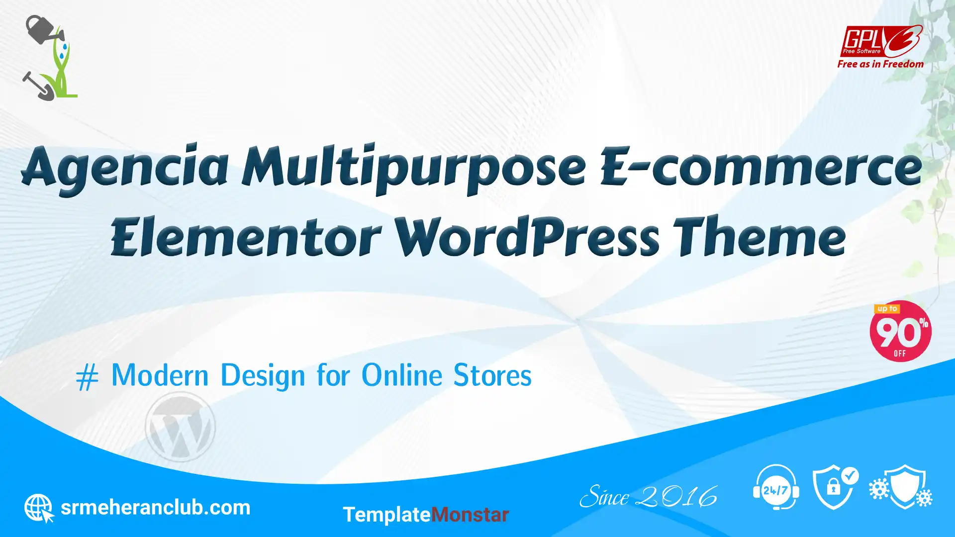 Agencia Multipurpose E-commerce Elementor WordPress Theme — Theme by Templatemonster