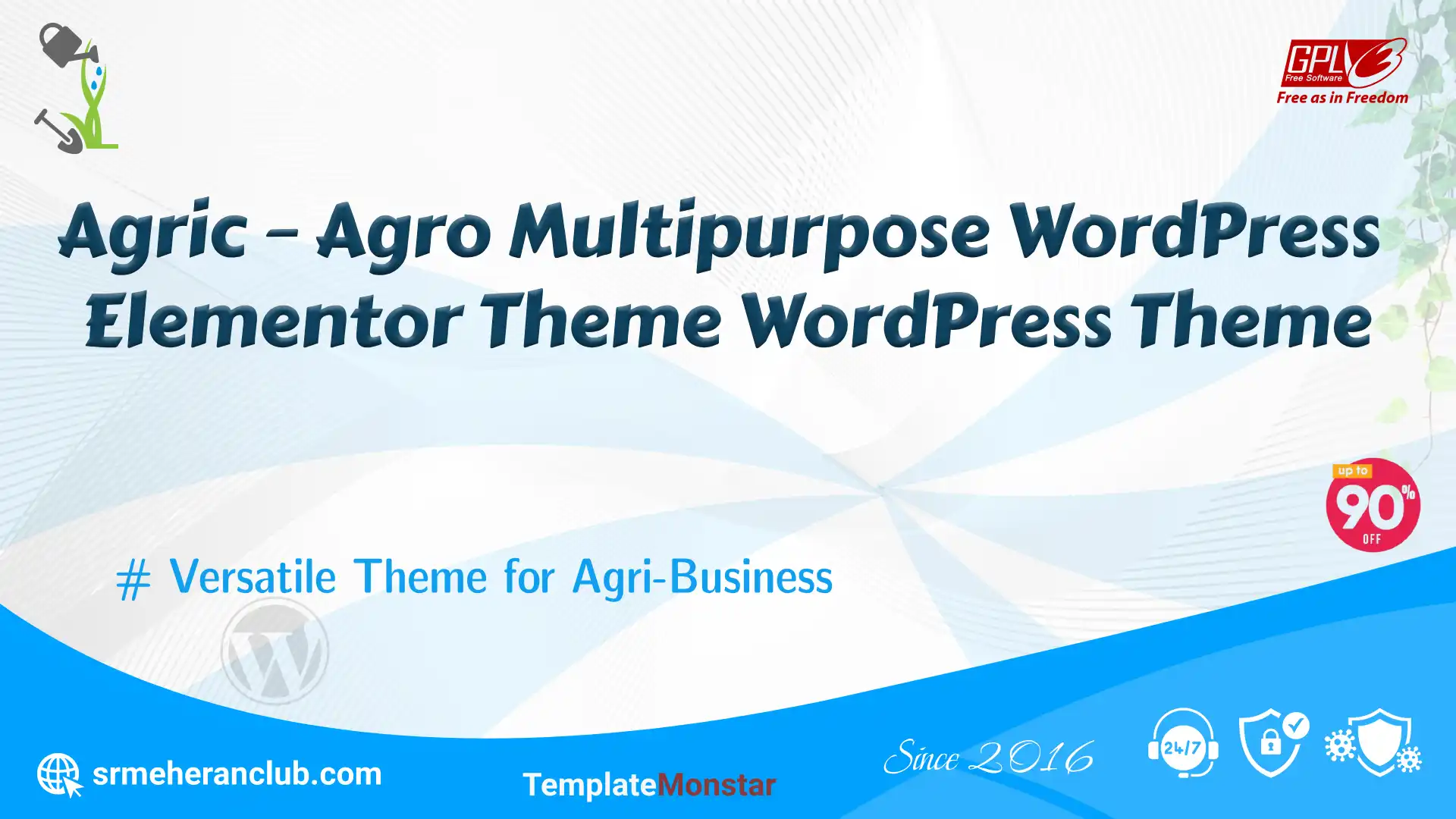 Agric – Agro Multipurpose WordPress Elementor Theme WordPress Theme
