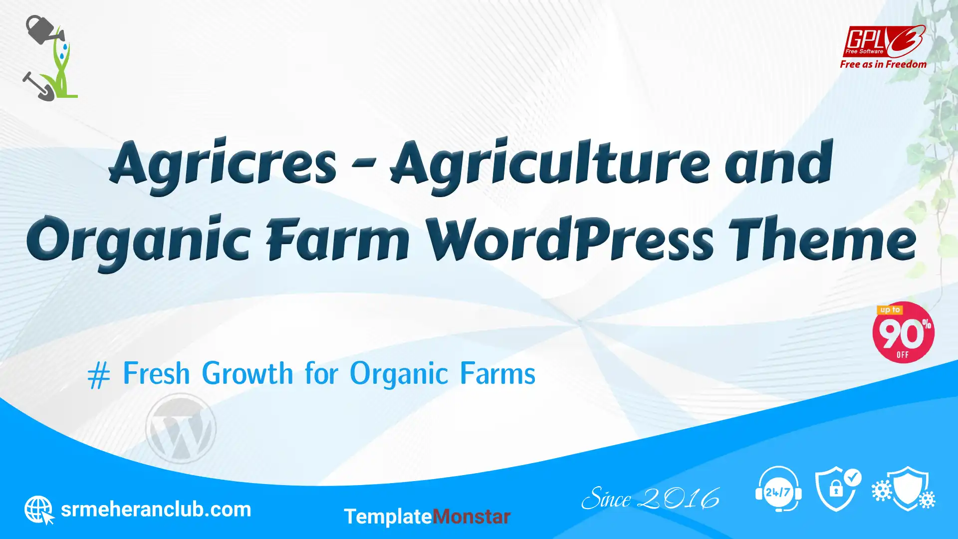 Agricres – Agriculture and Organic Farm WordPress Theme