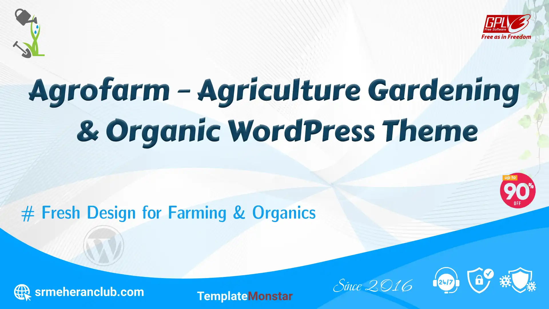 Agrofarm – Agriculture Gardening & Organic WordPress Theme