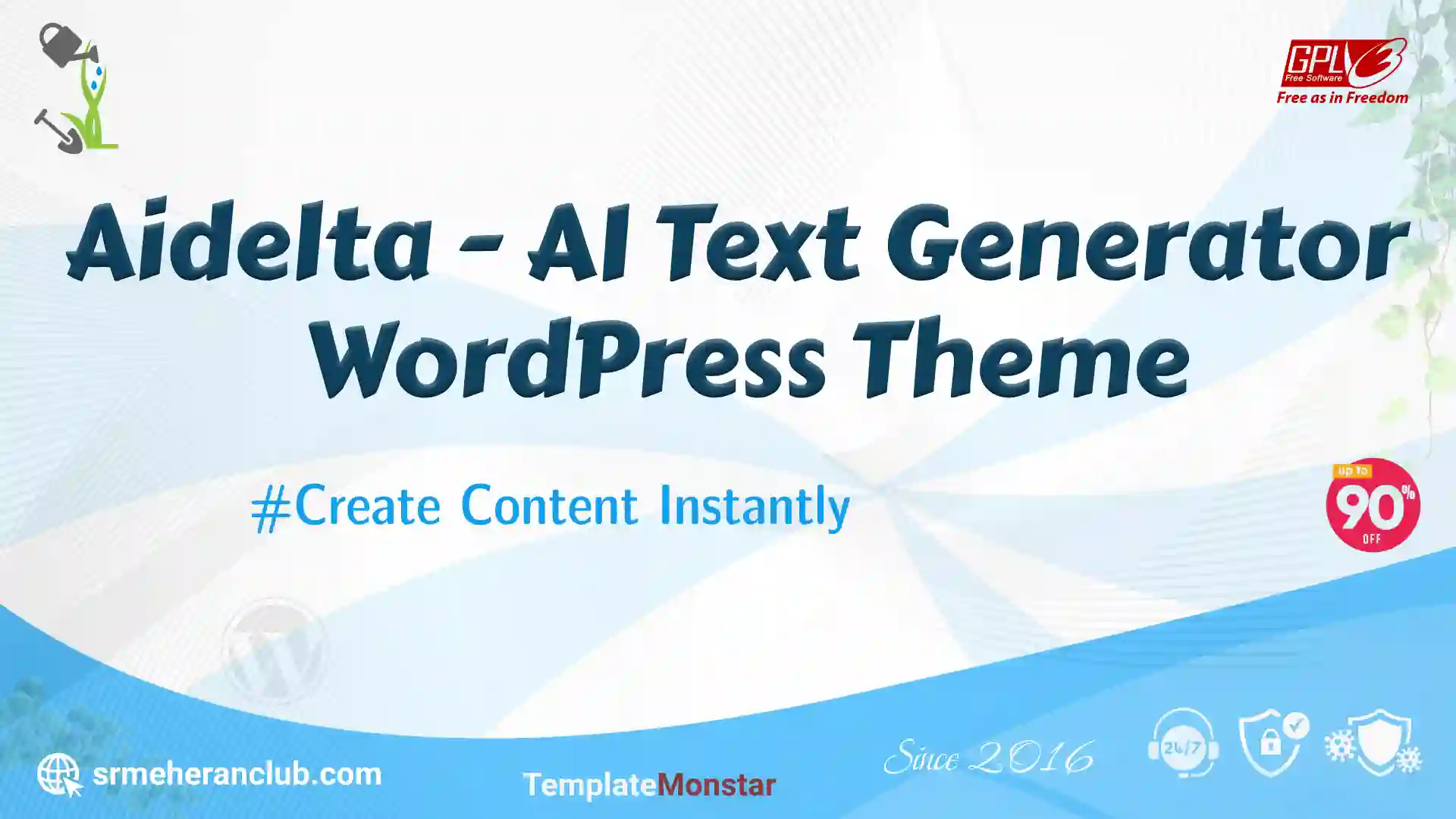 Aidelta – AI Text Generator WordPress Theme — Theme by Templatemonster