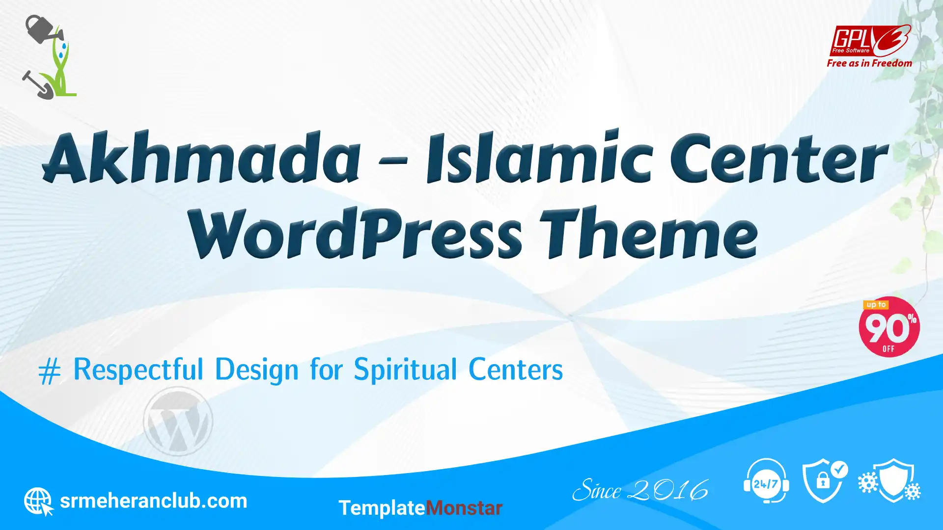 Akhmada – Islamic Center WordPress Theme — Theme by Templatemonster