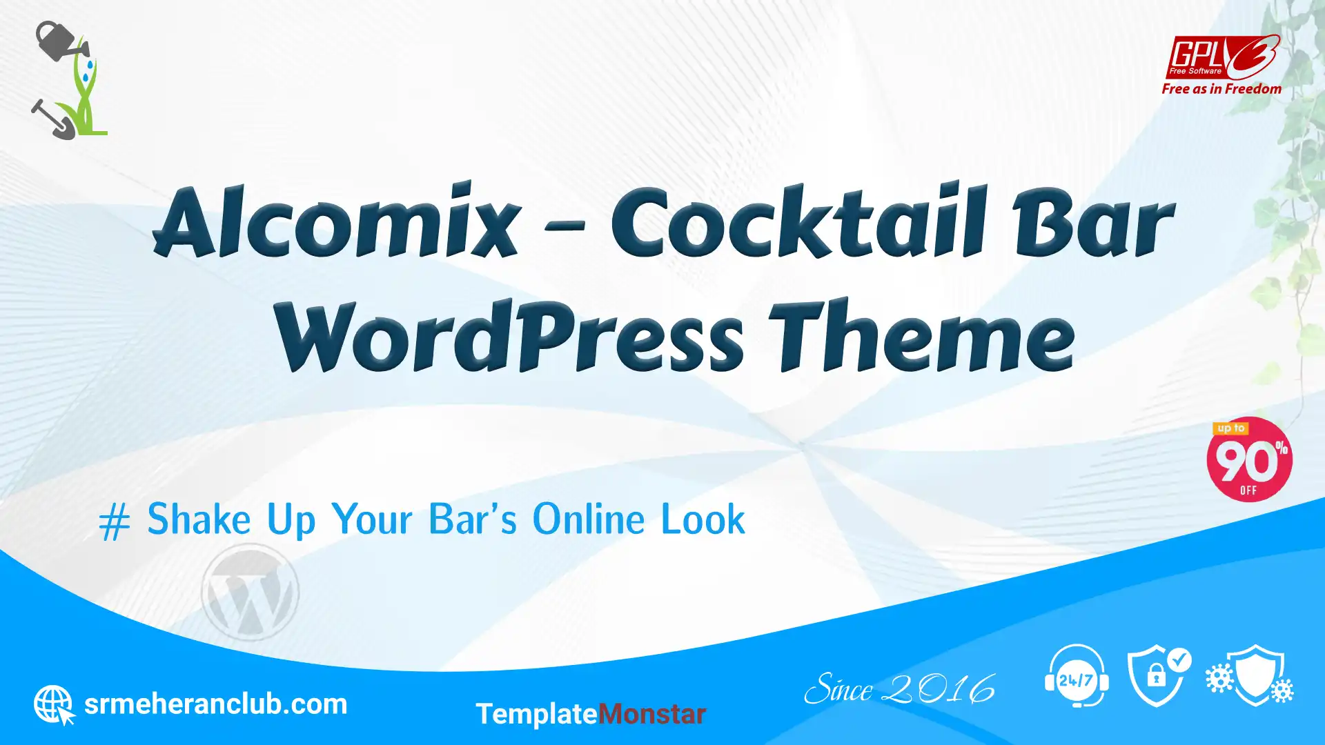 Alcomix – Cocktail Bar WordPress Theme — Theme by Templatemonster