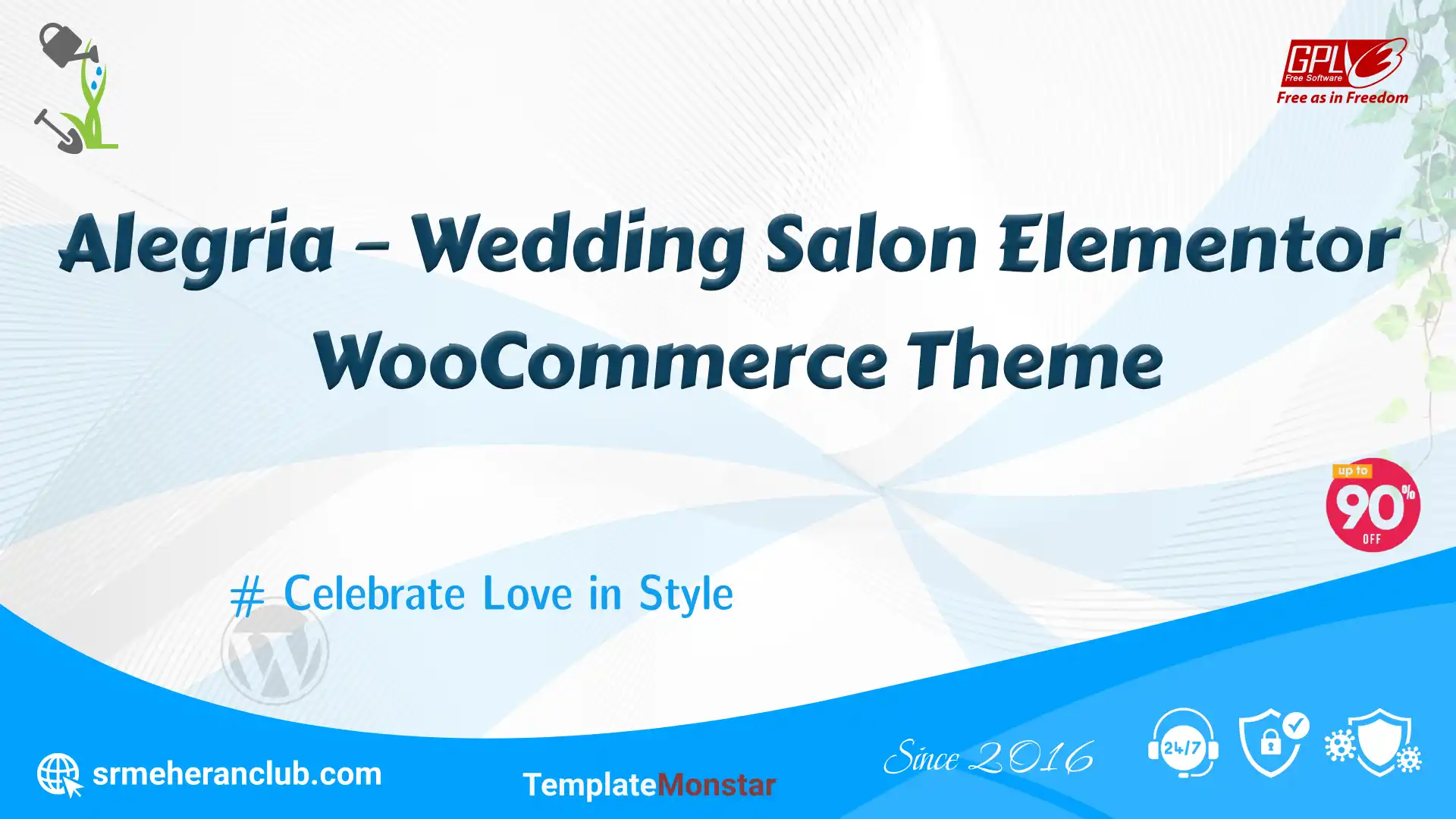 Alegria – Wedding Salon Elementor WooCommerce Theme
