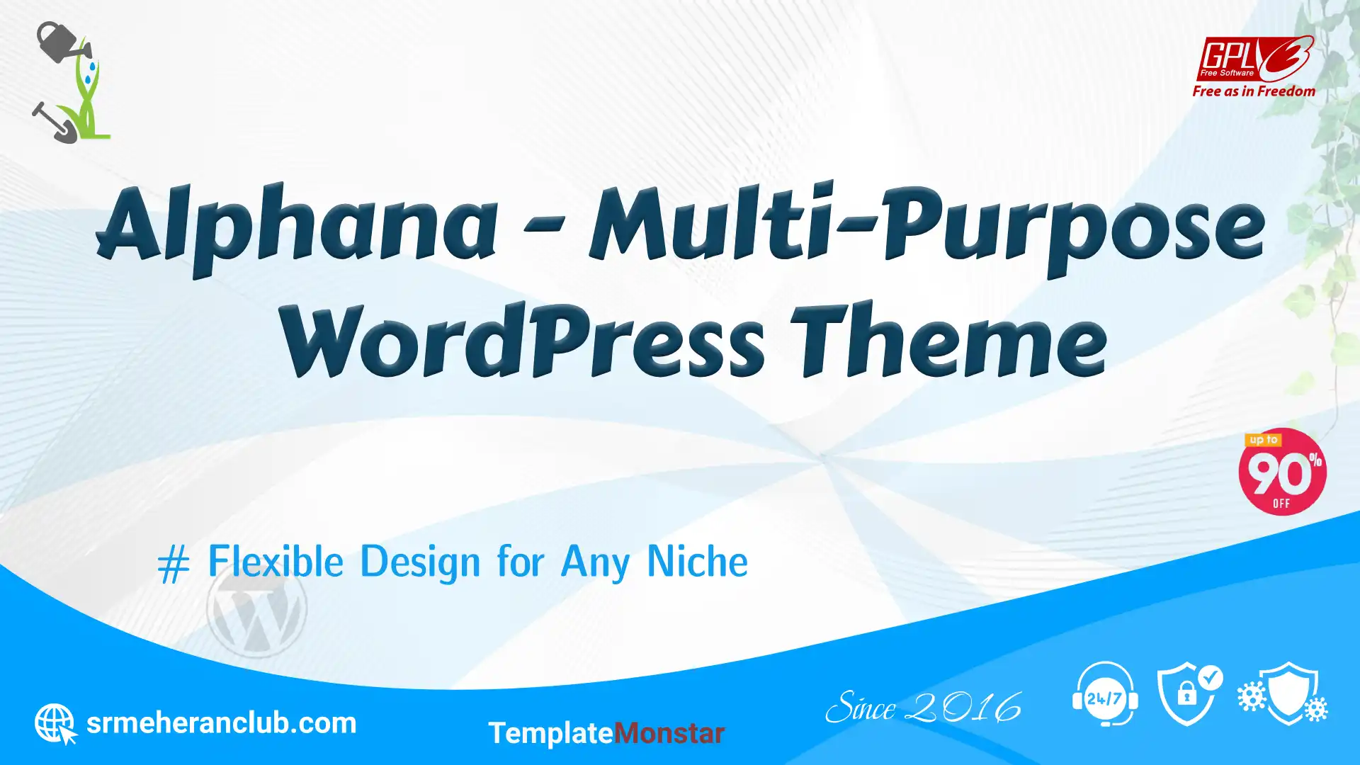 Alphana – Multi-Purpose WordPress Theme — Theme by Templatemonster