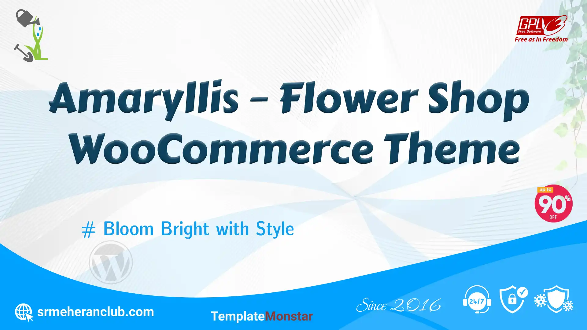 Amaryllis – Flower Shop WooCommerce Theme
