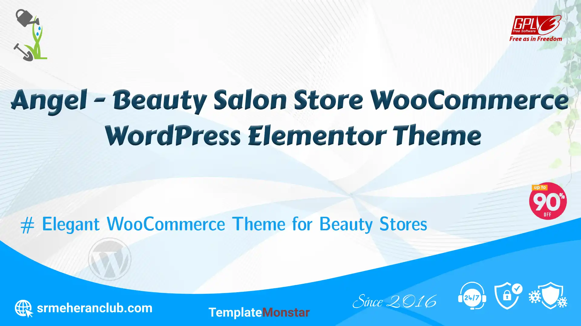 Angel – Beauty Salon Store WooCommerce WordPress Elementor Theme — Theme by Templatemonster