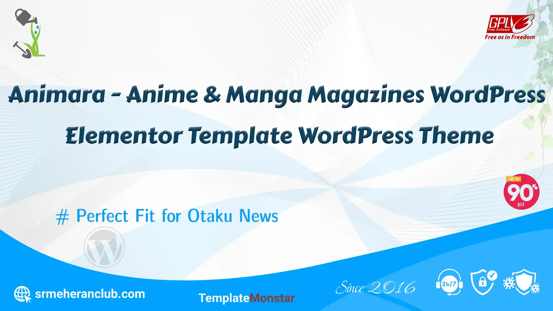 Animara – Anime & Manga Magazines WordPress Elementor Template WordPress Theme