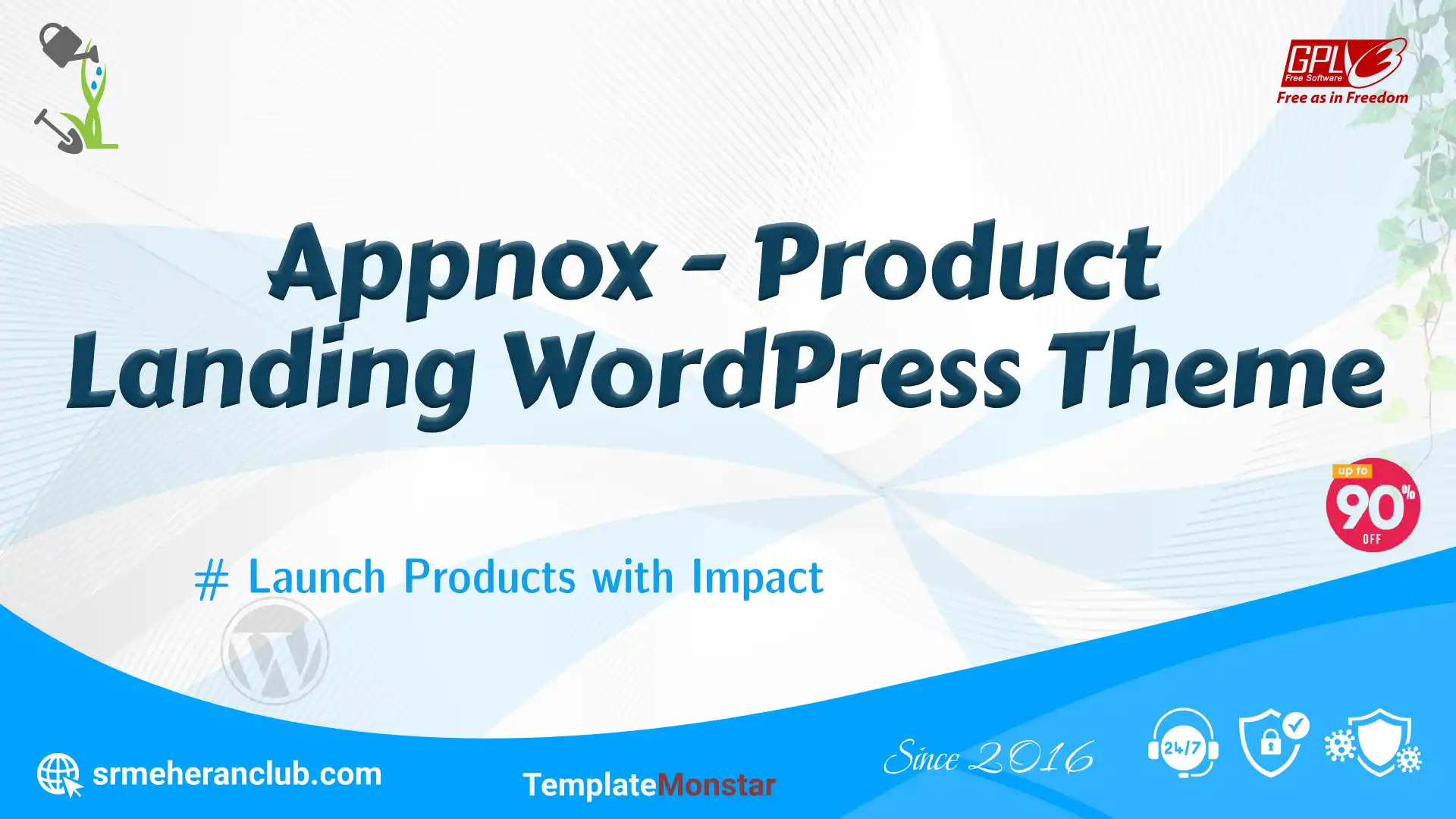 Appnox – Product Landing WordPress Theme — Theme by Templatemonster
