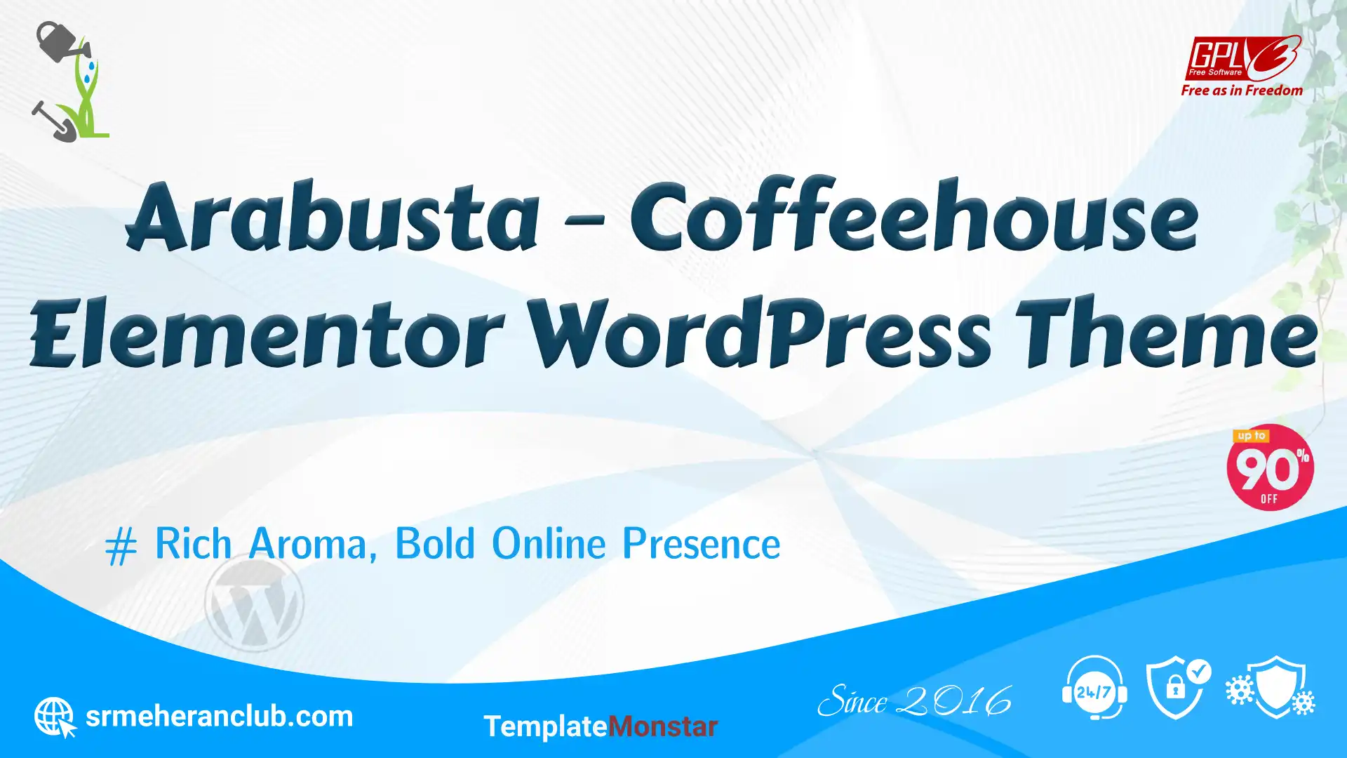Arabusta – Coffeehouse Elementor WordPress Theme — Theme by Templatemonster