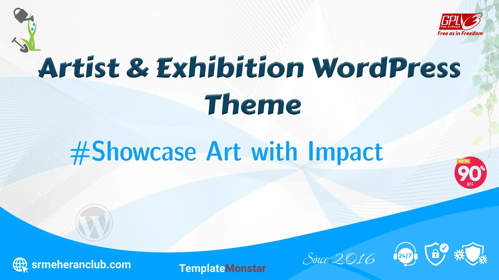 Artist & Exhibition WordPress Theme