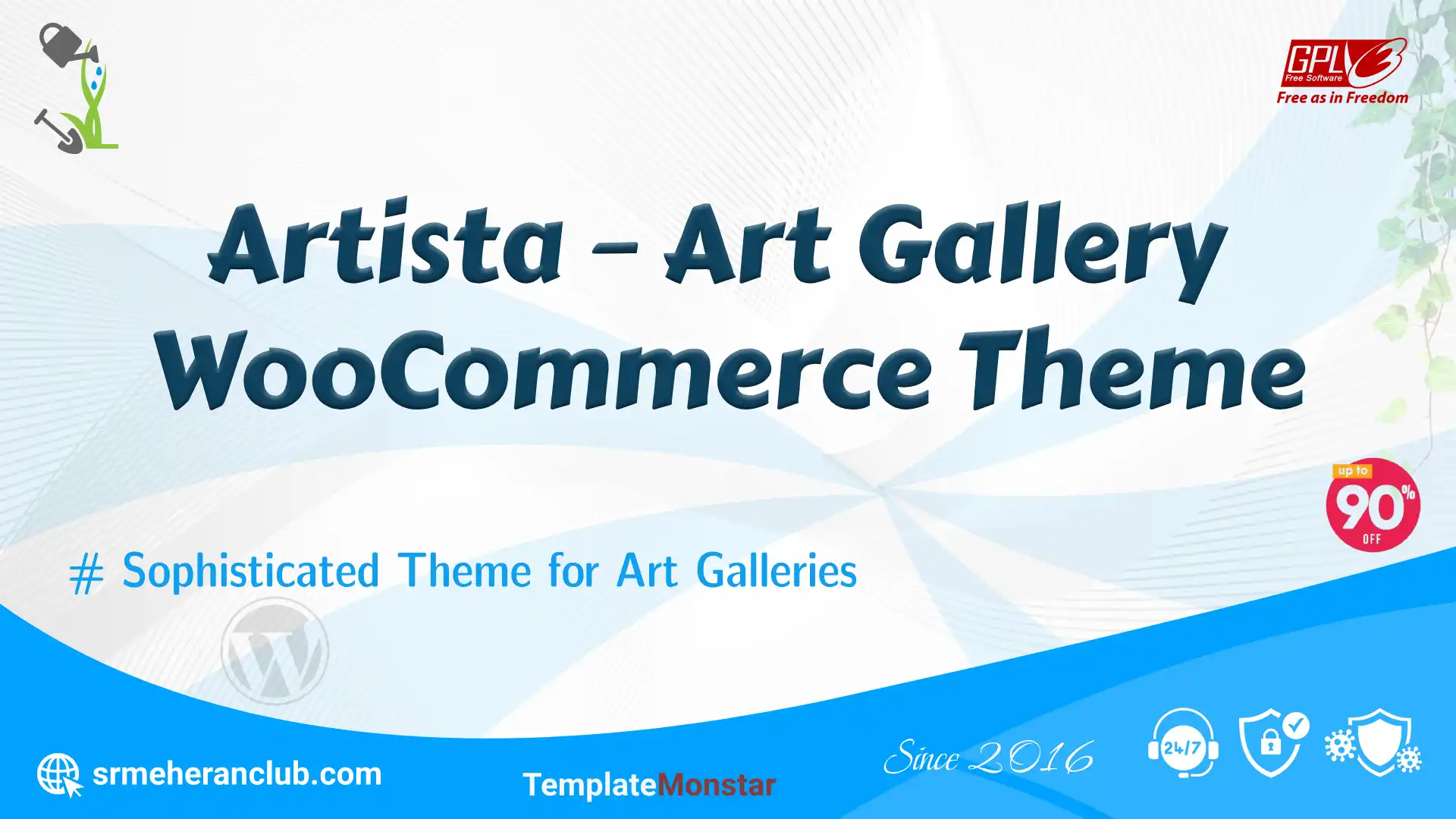 Artista – Art Gallery WooCommerce Theme — Theme by Templatemonster