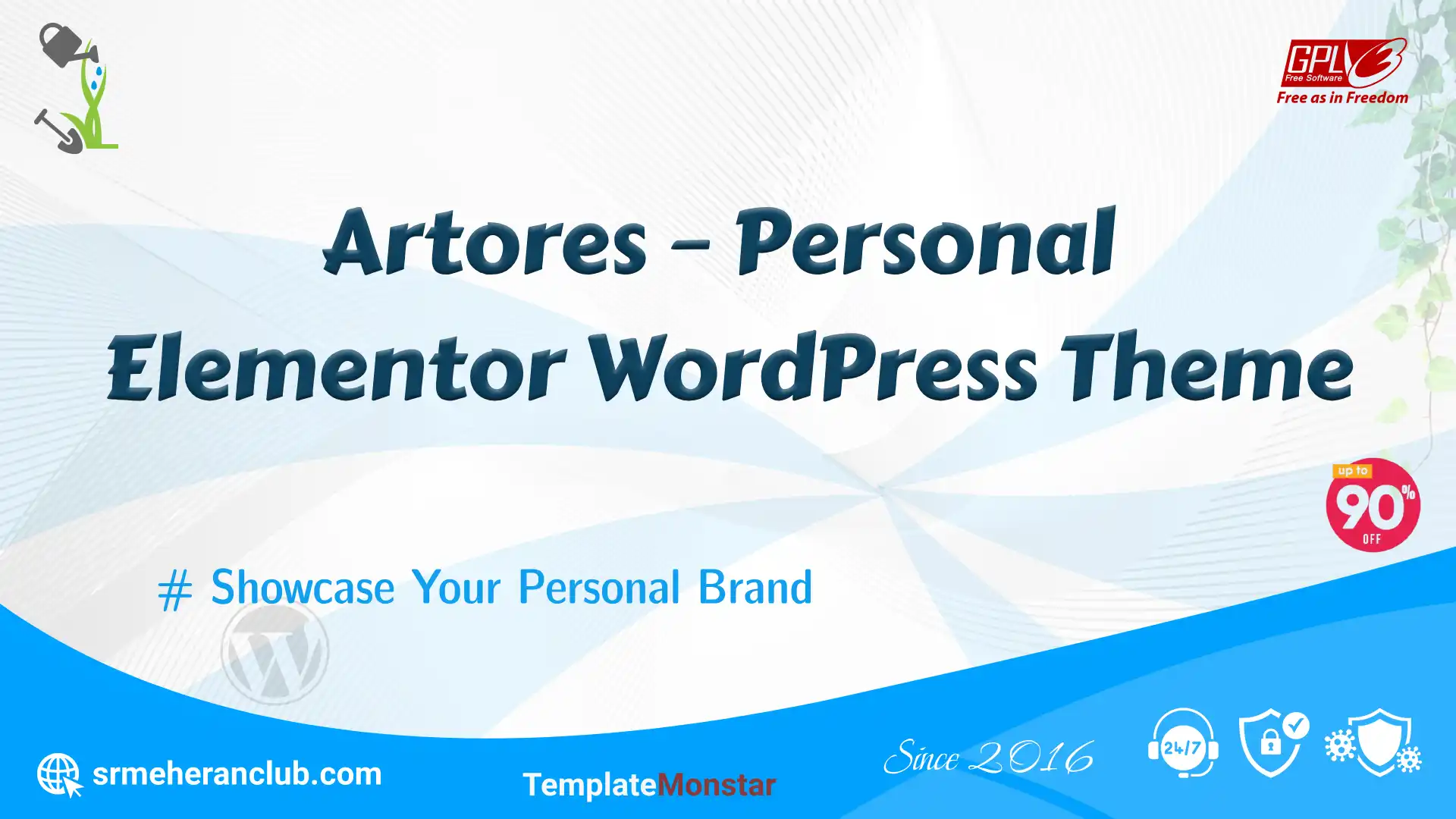 Artores – Personal Elementor WordPress Theme — Theme by Templatemonster