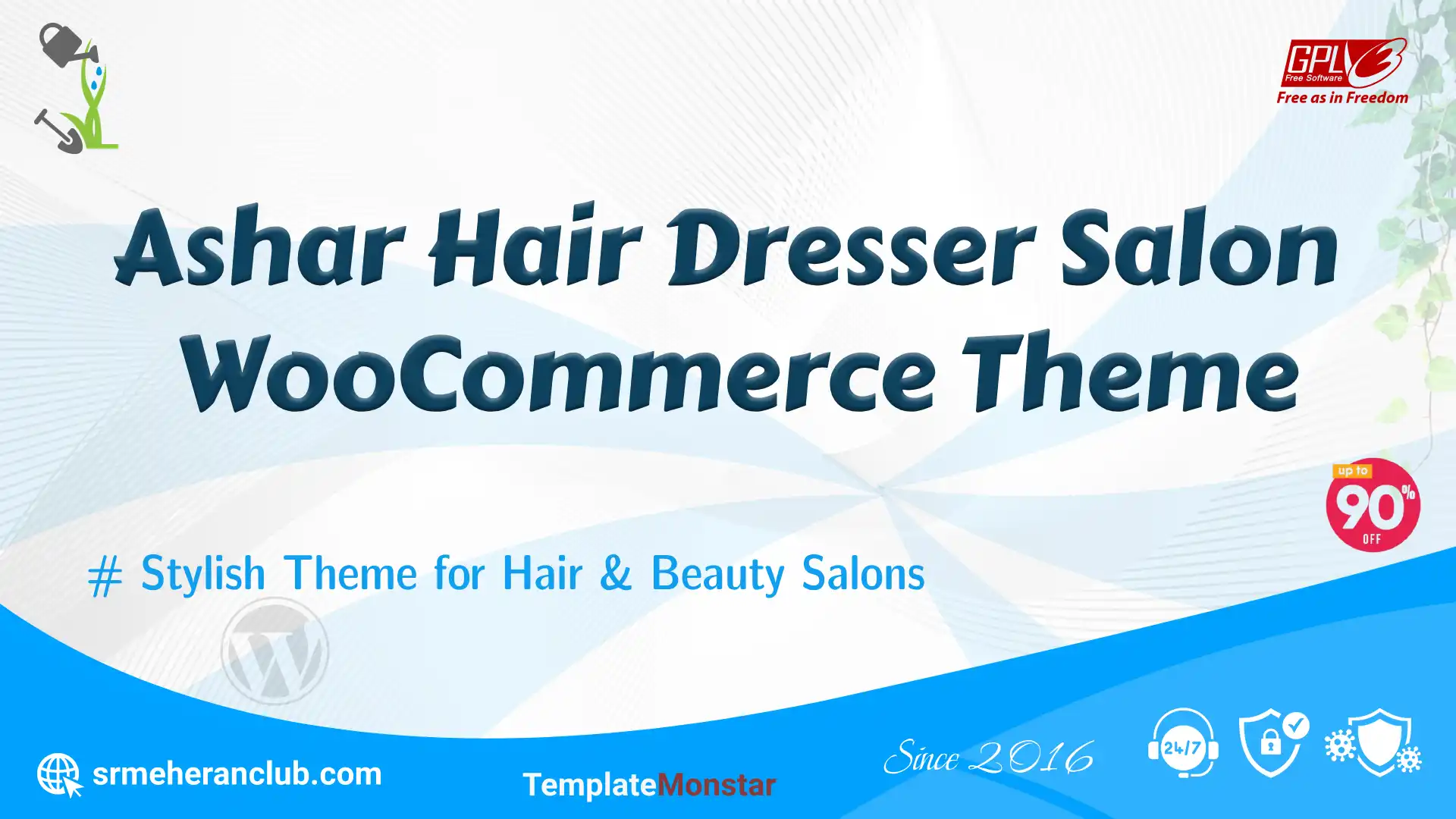 Ashar Hair Dresser Salon WooCommerce Theme — Theme by Templatemonster
