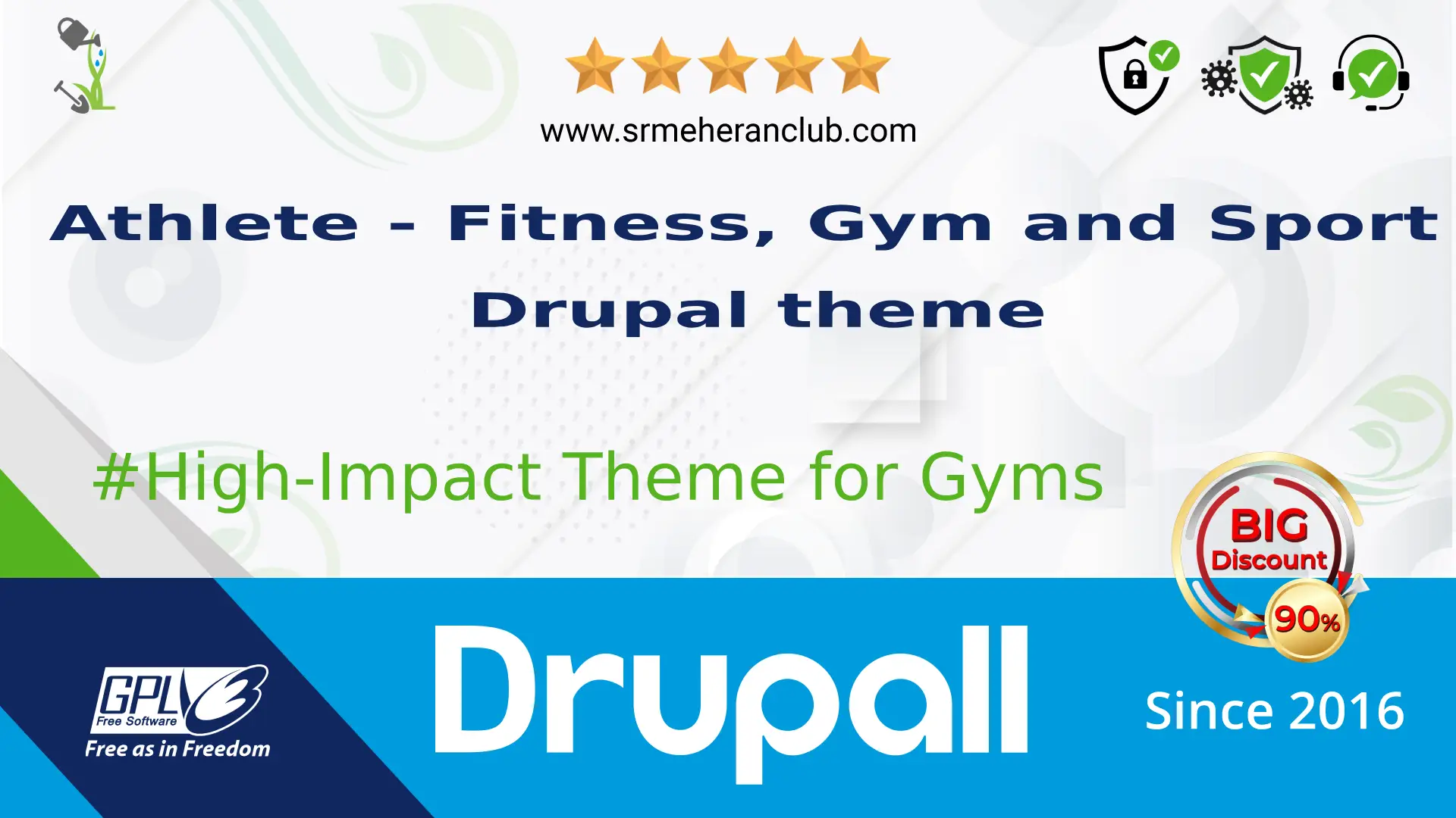 Athlete – Fitness, Gym and Sport Drupal theme — Theme by Themeforest