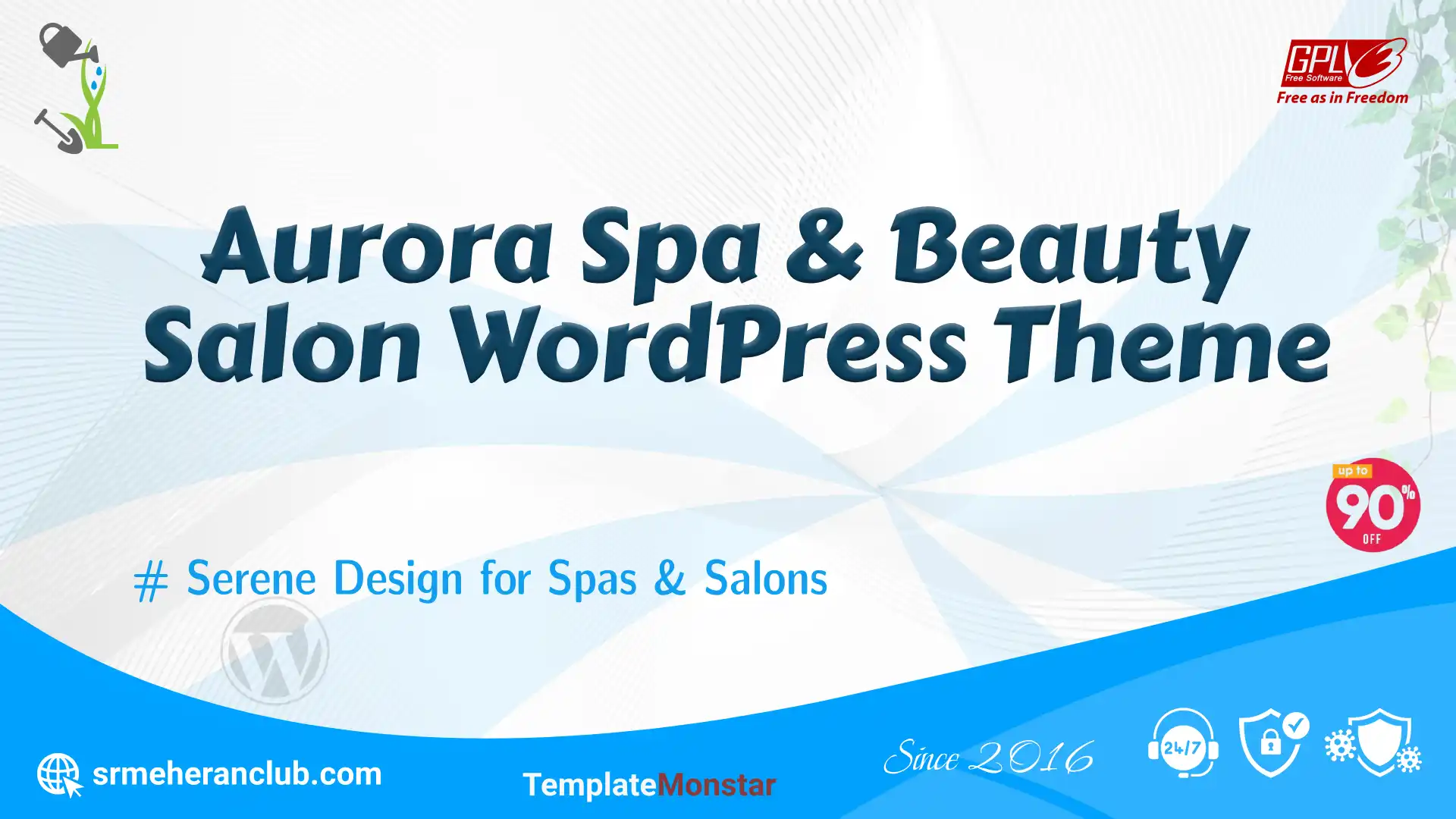 Aurora Spa & Beauty Salon WordPress Theme — Theme by Templatemonster