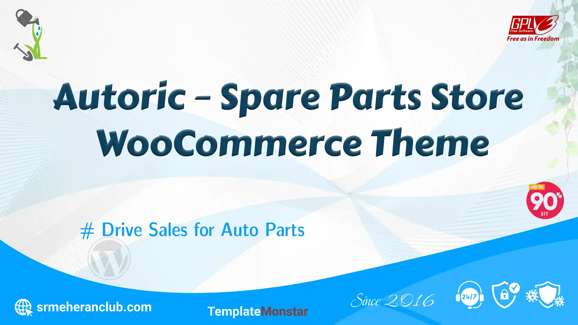 Autoric – Spare Parts Store WooCommerce Theme — Theme by Templatemonster