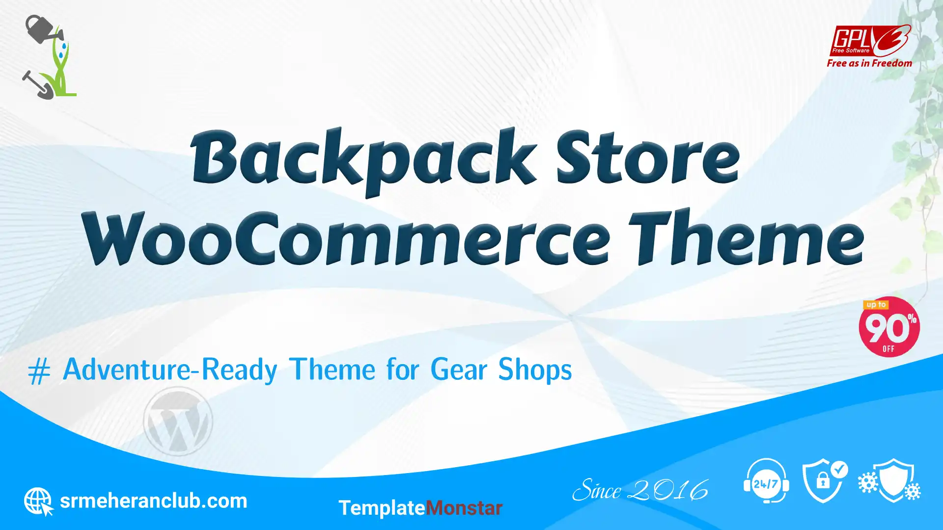 Backpack Store WooCommerce Theme — Theme by Templatemonster