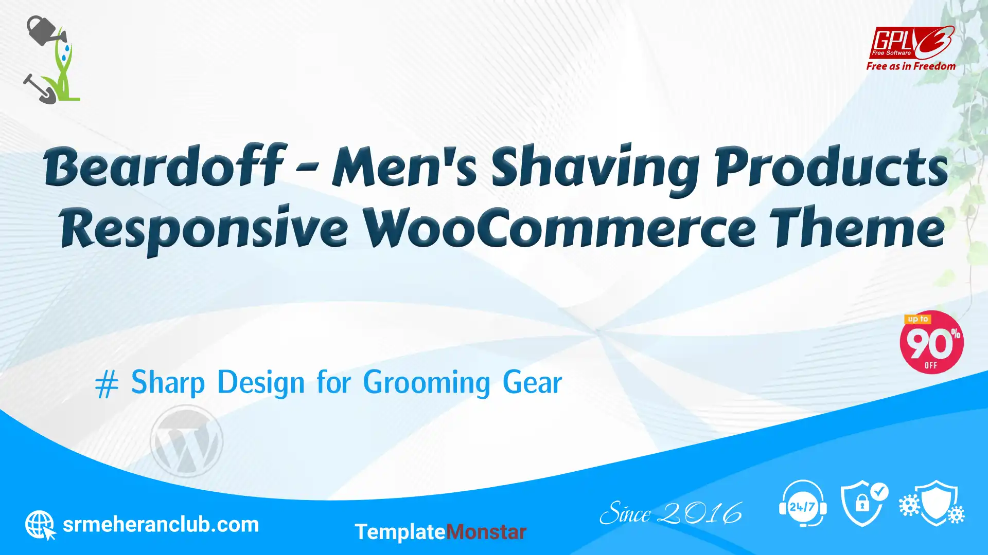 Beardoff – Men’s Shaving Products Responsive WooCommerce Theme — Theme by Templatemonster