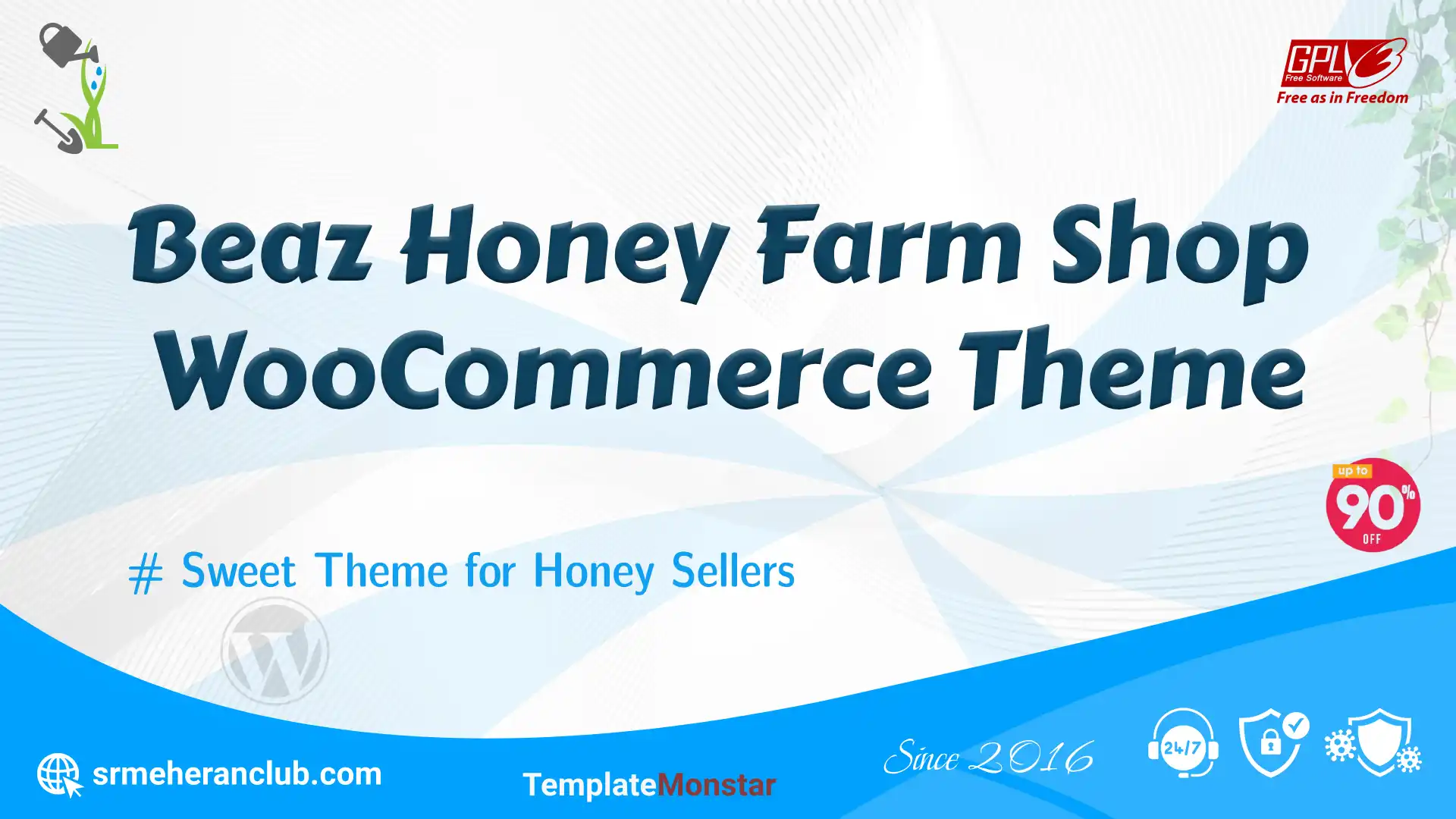 Beaz Honey Farm Shop WooCommerce Theme — Theme by Templatemonster