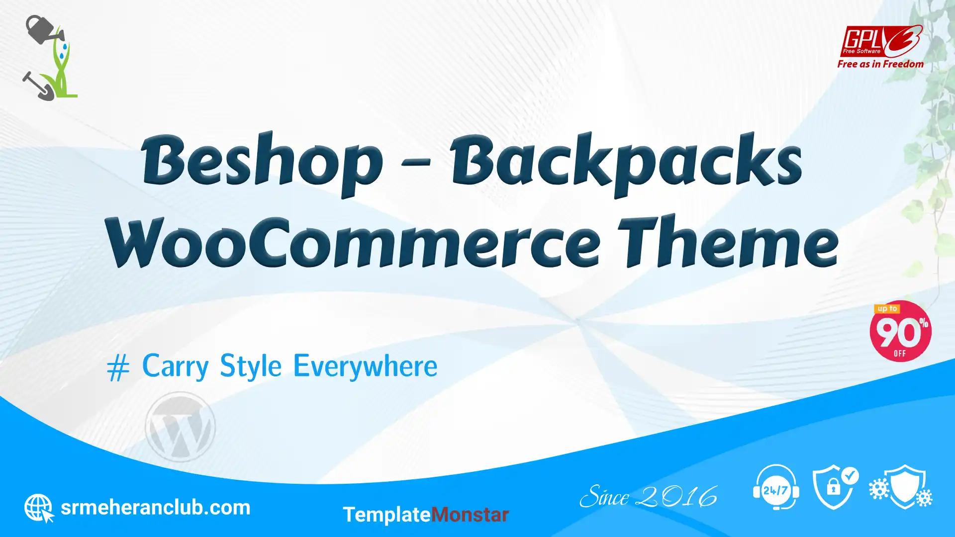 Beshop – Backpacks WooCommerce Theme — Theme by Templatemonster