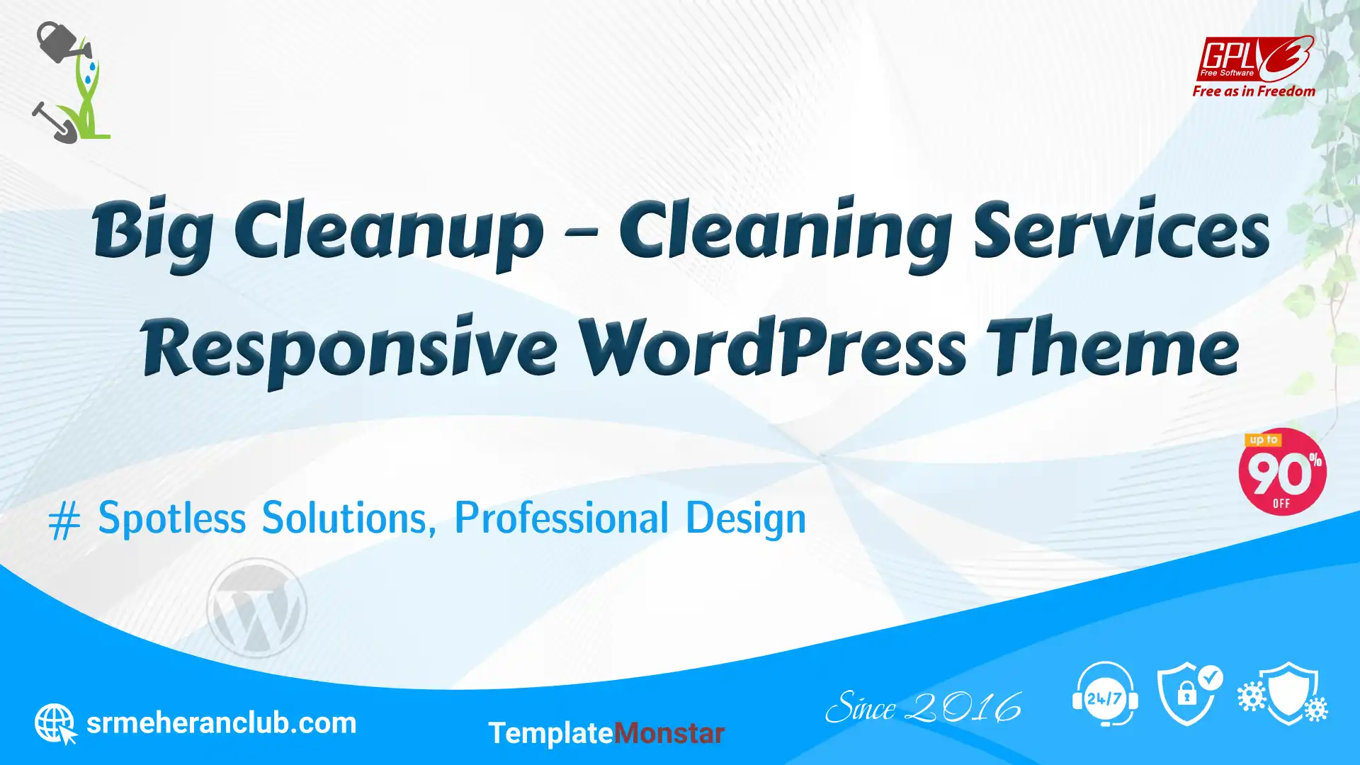 Big Cleanup – Cleaning Services Responsive WordPress Theme — Theme by Templatemonster