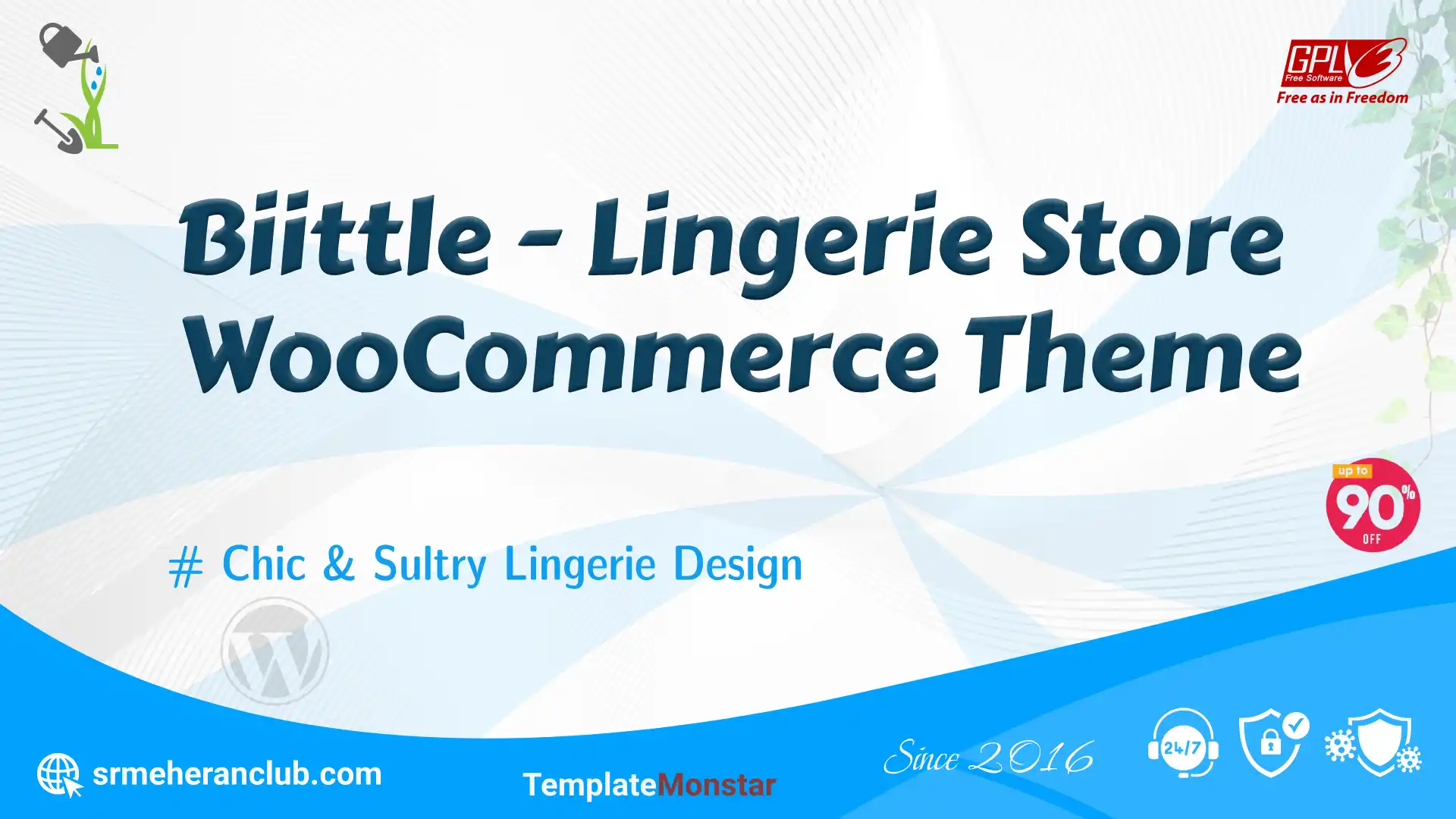 Biittle – Lingerie Store WooCommerce Theme — Theme by Templatemonster