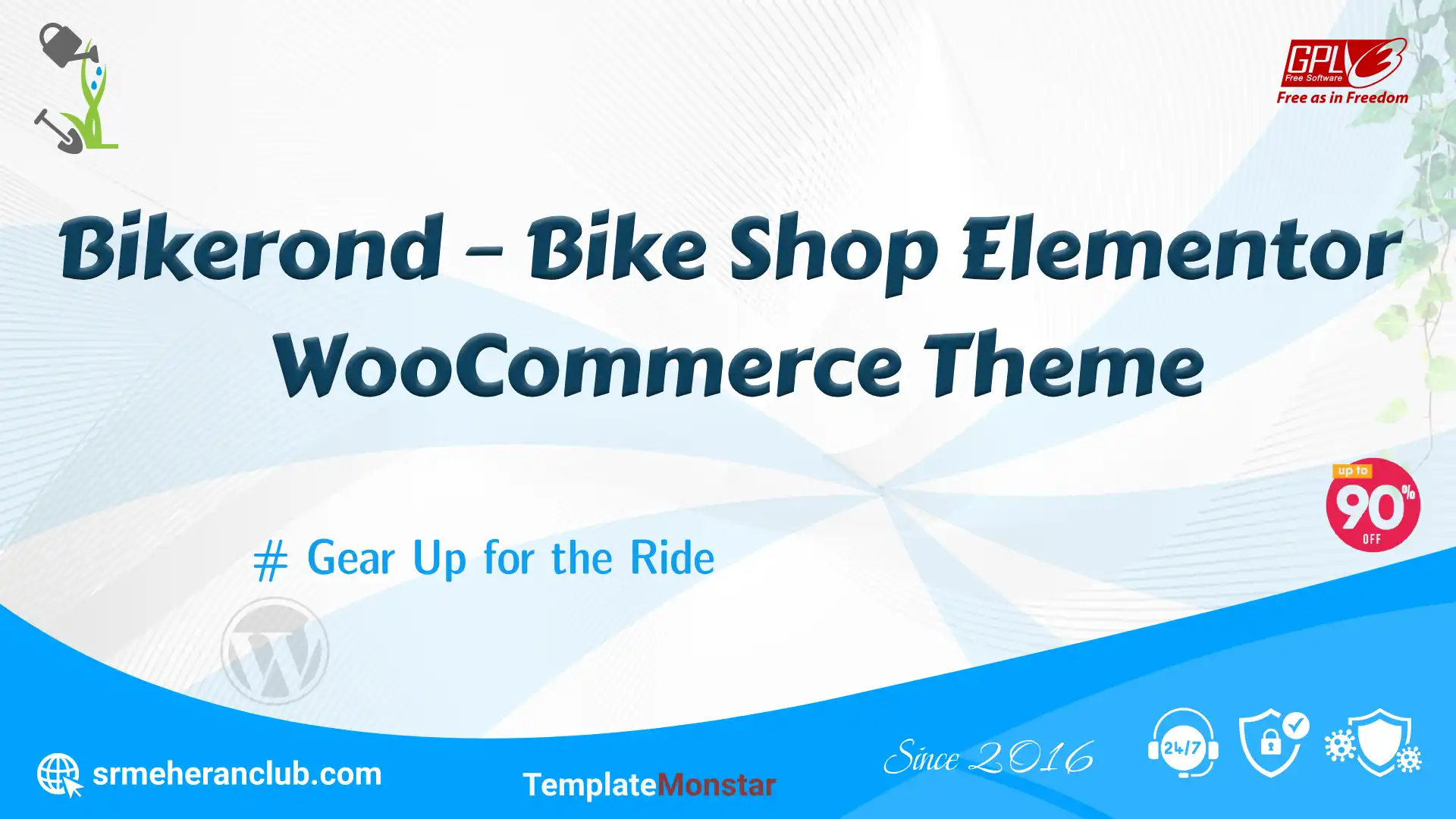 Bikerond – Bike Shop Elementor WooCommerce Theme — Theme by Templatemonster