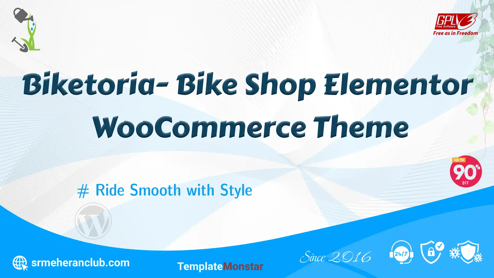Biketoria- Bike Shop Elementor WooCommerce Theme — Theme by Templatemonster