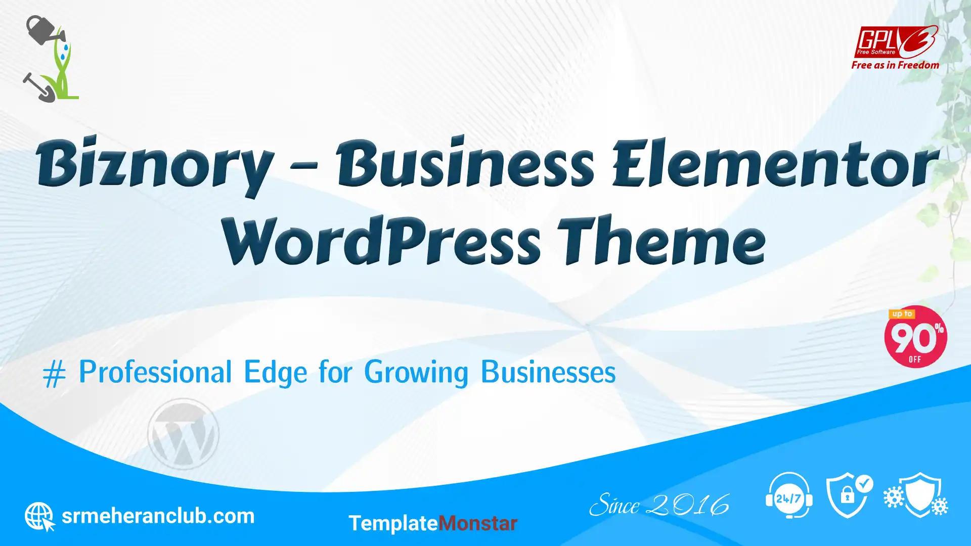Biznory – Business Elementor WordPress Theme — Theme by Templatemonster