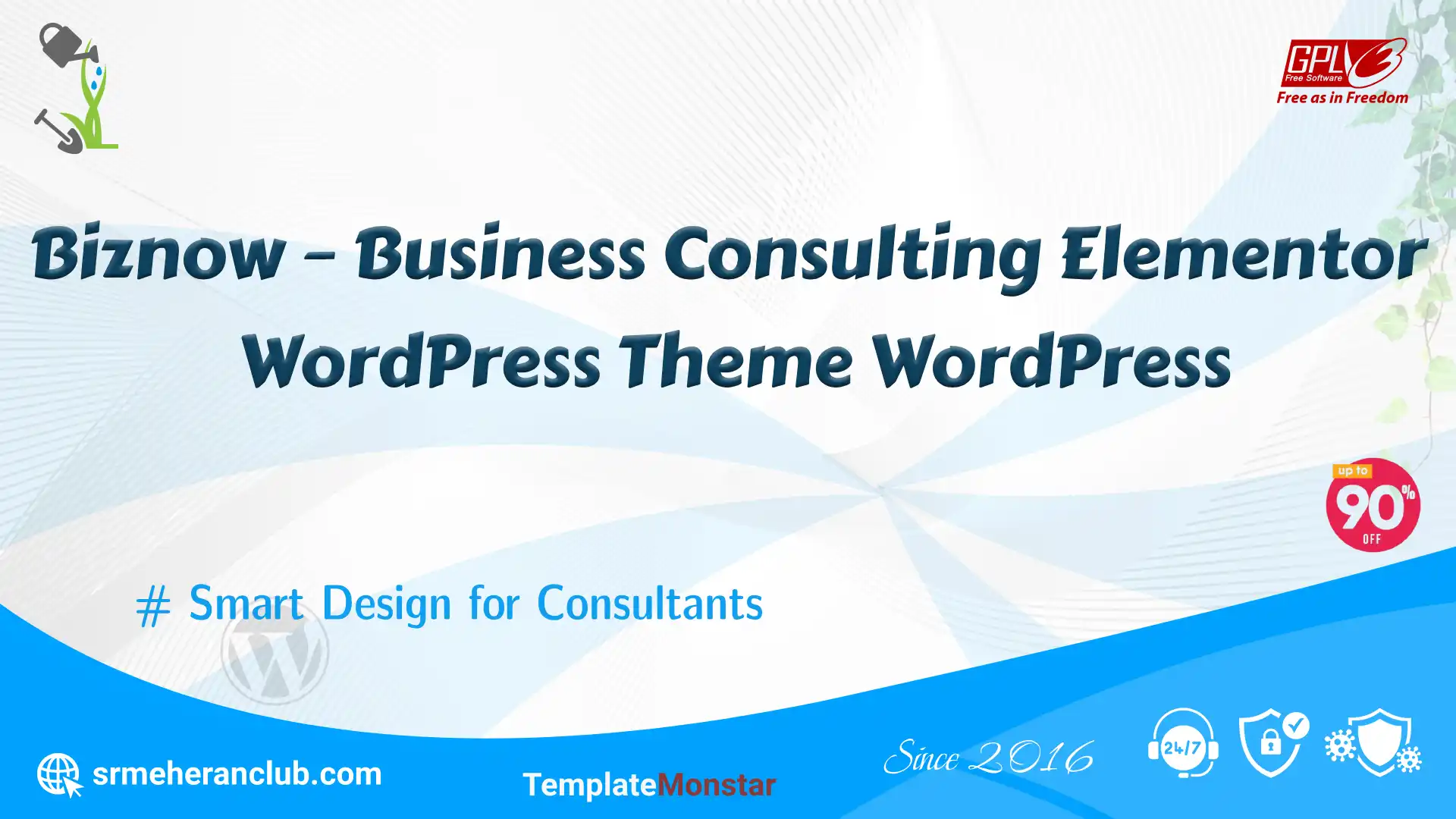 Biznow – Business Consulting Elementor WordPress Theme WordPress — Theme by Templatemonster
