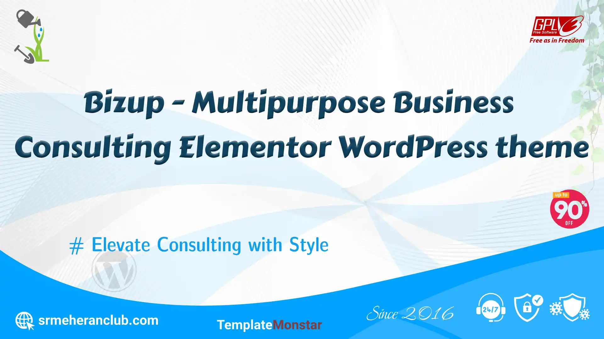 Bizup – Multipurpose Business Consulting Elementor WordPress theme — Theme by Templatemonster