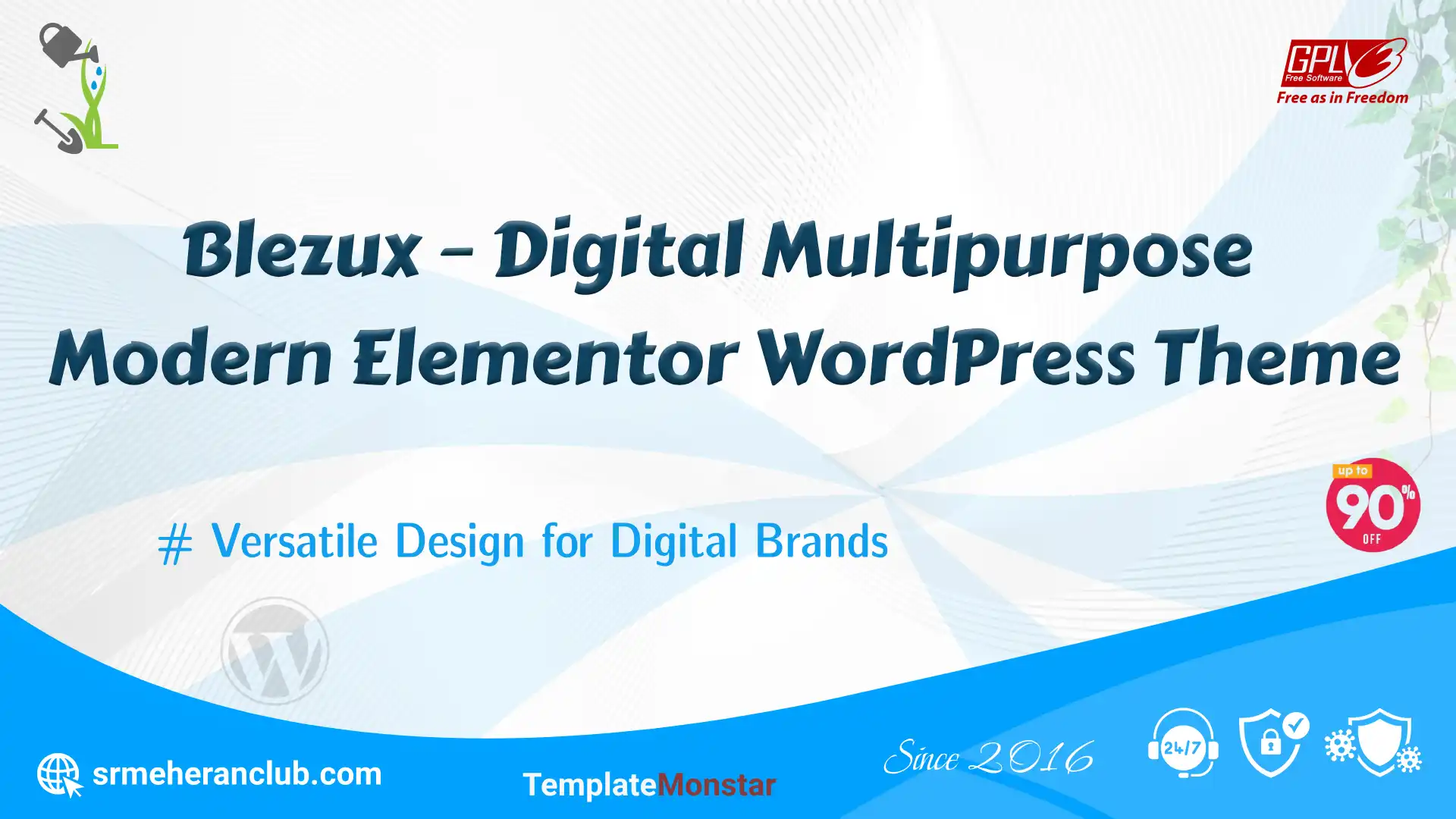 Blezux – Digital Multipurpose Modern Elementor WordPress Theme — Theme by Templatemonster