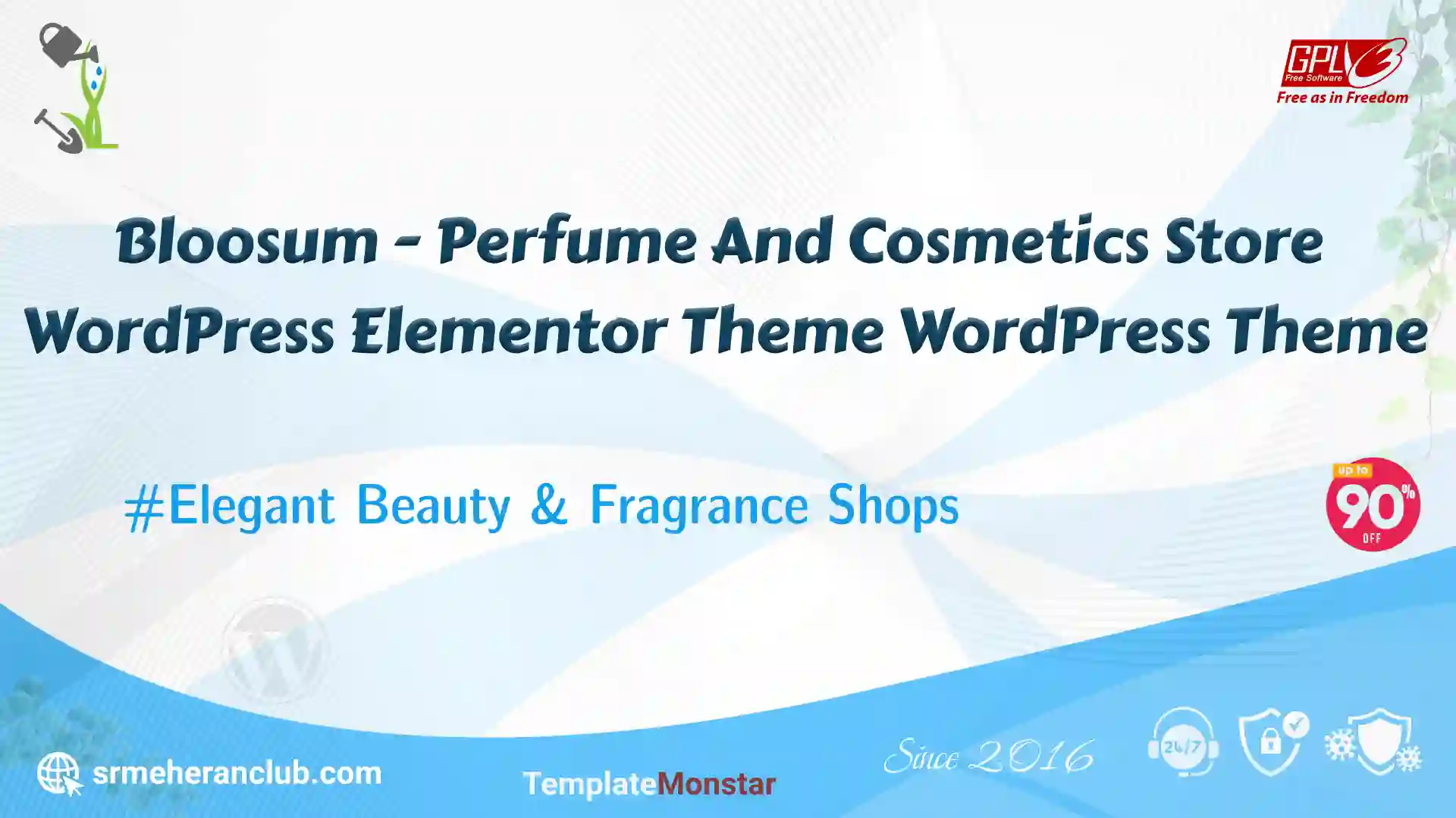 Bloosum – Perfume And Cosmetics Store WordPress Elementor Theme WordPress Theme — Theme by Templatemonster