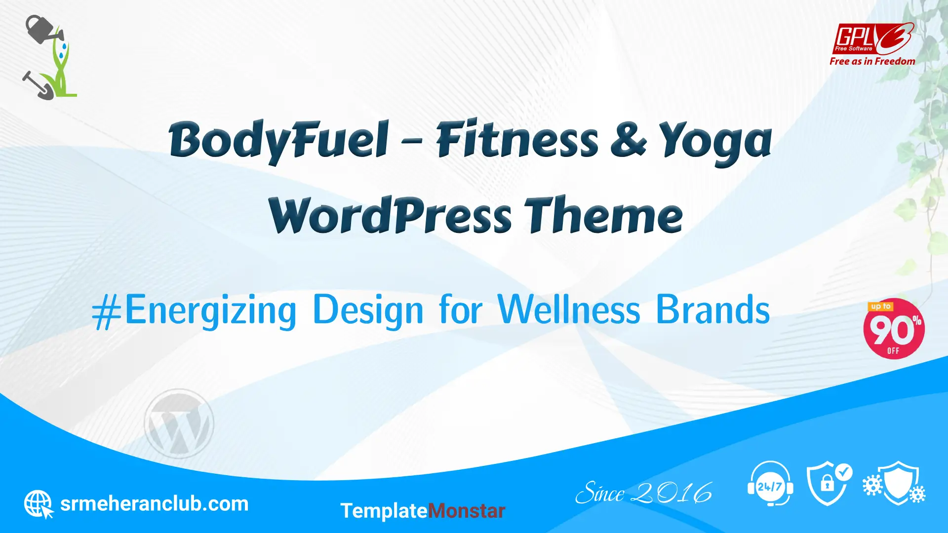 BodyFuel – Fitness & Yoga WordPress Theme — Theme by Templatemonster