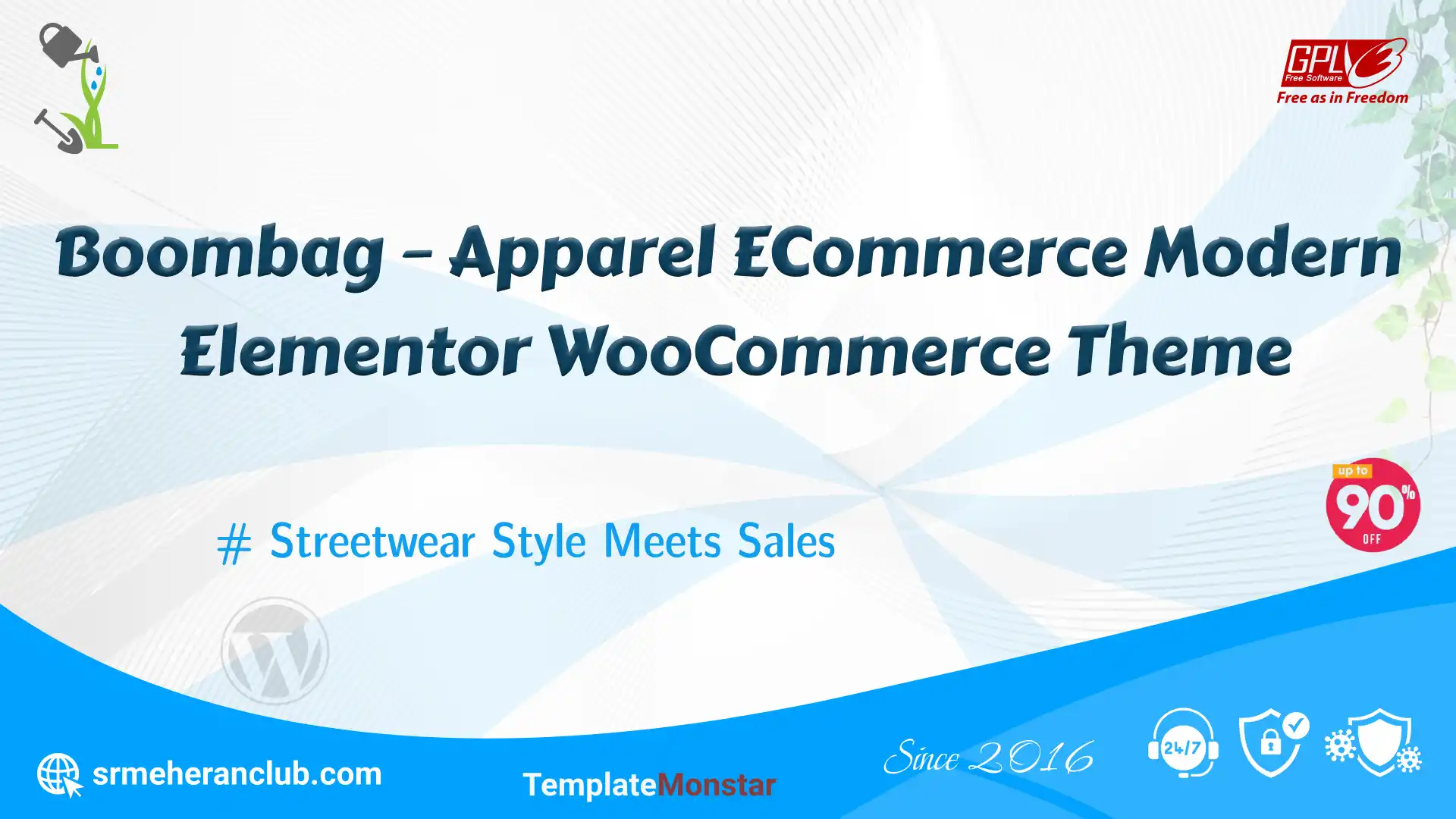Boombag – Apparel ECommerce Modern Elementor WooCommerce Theme — Theme by Templatemonster