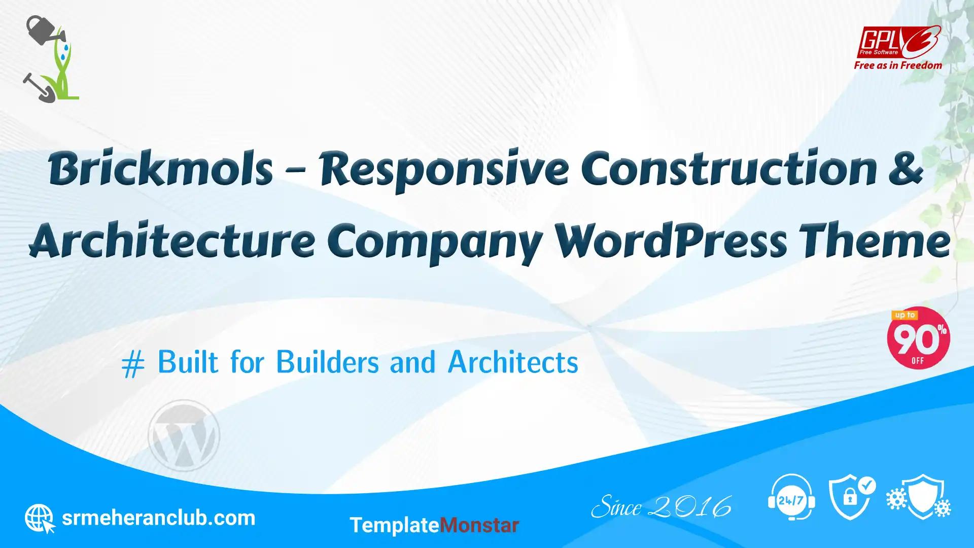 Brickmols – Responsive Construction & Architecture Company WordPress Theme — Theme by Templatemonster