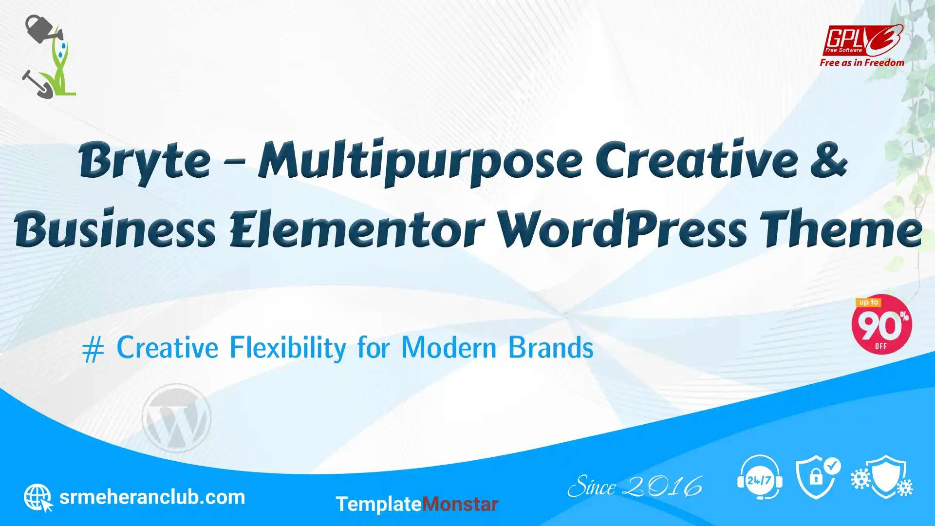 Bryte – Multipurpose Creative & Business Elementor WordPress Theme — Theme by Templatemonster