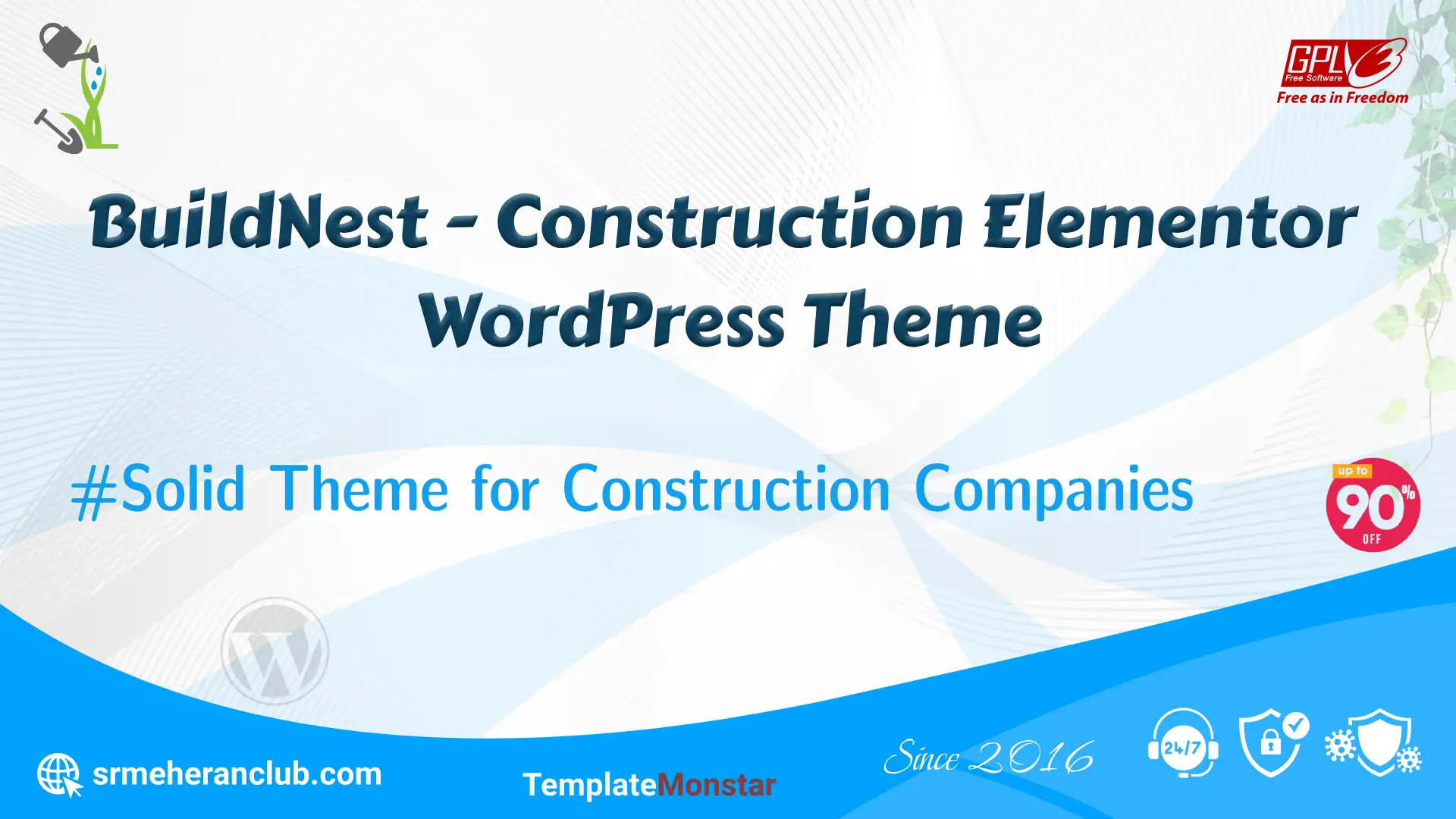 BuildNest – Construction Elementor WordPress Theme — Theme by Templatemonster