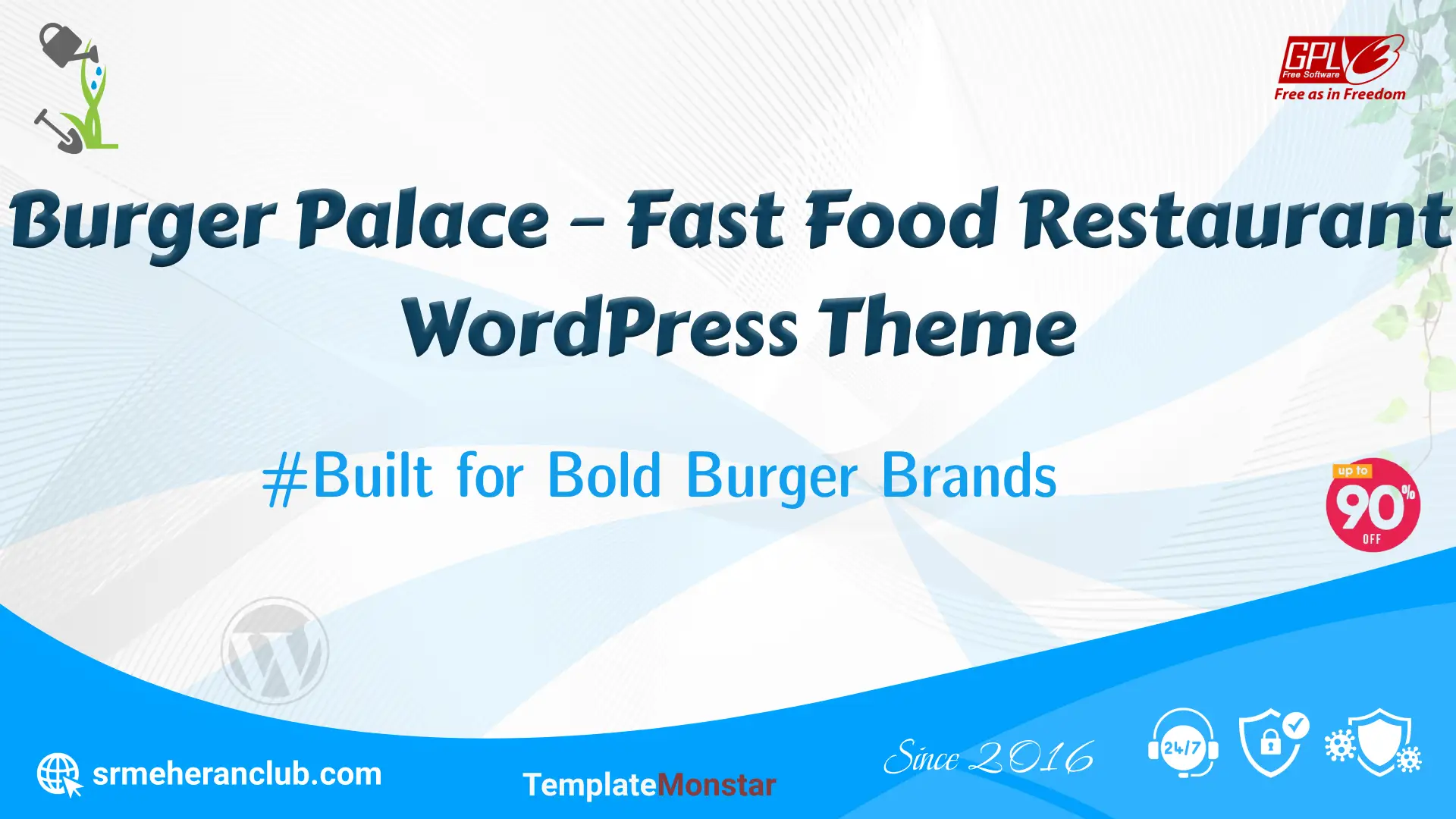 Burger Palace – Fast Food Restaurant WordPress Theme — Theme by Templatemonster