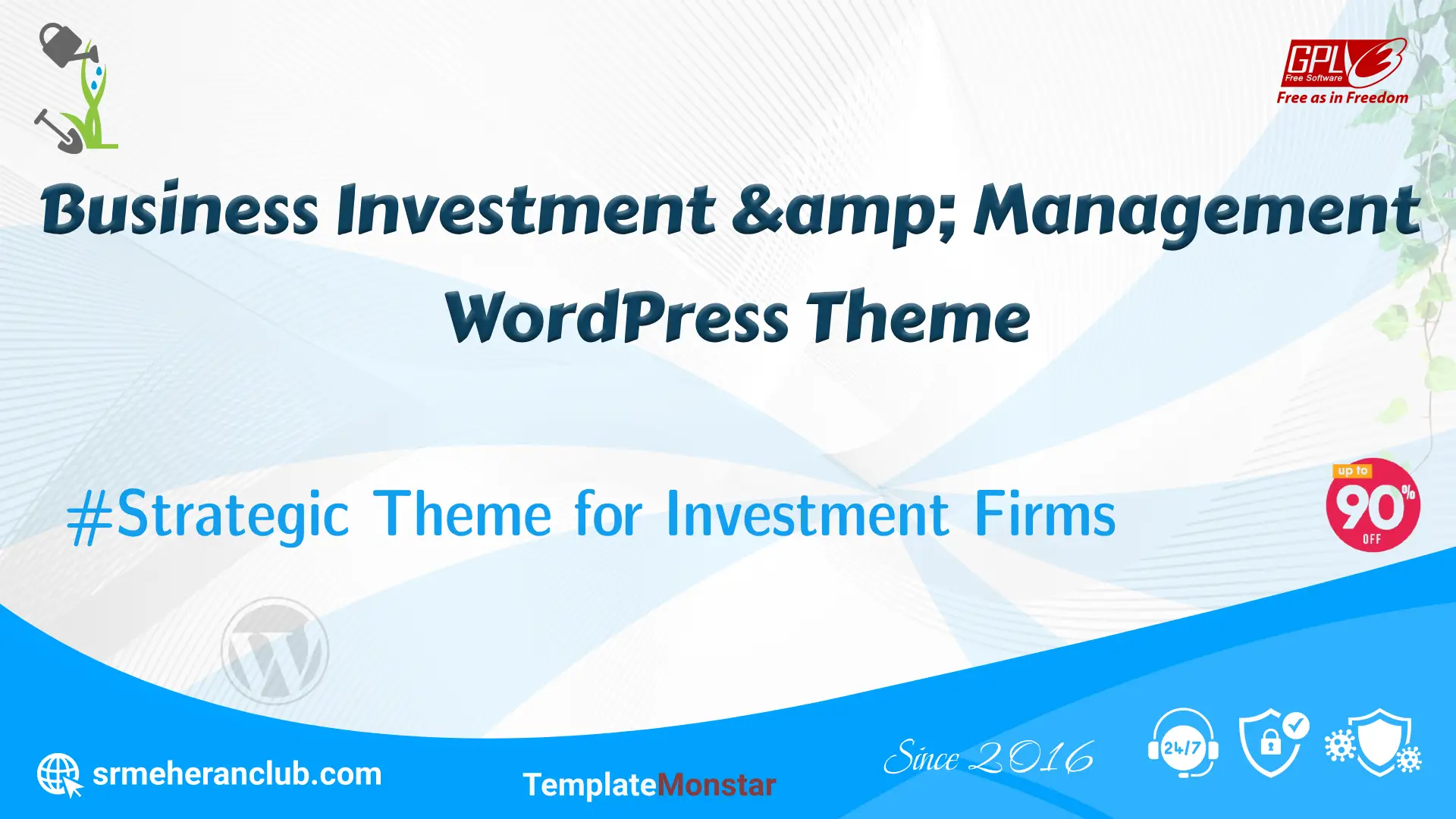 Business Investment & Management WordPress Theme — Theme by Templatemonster