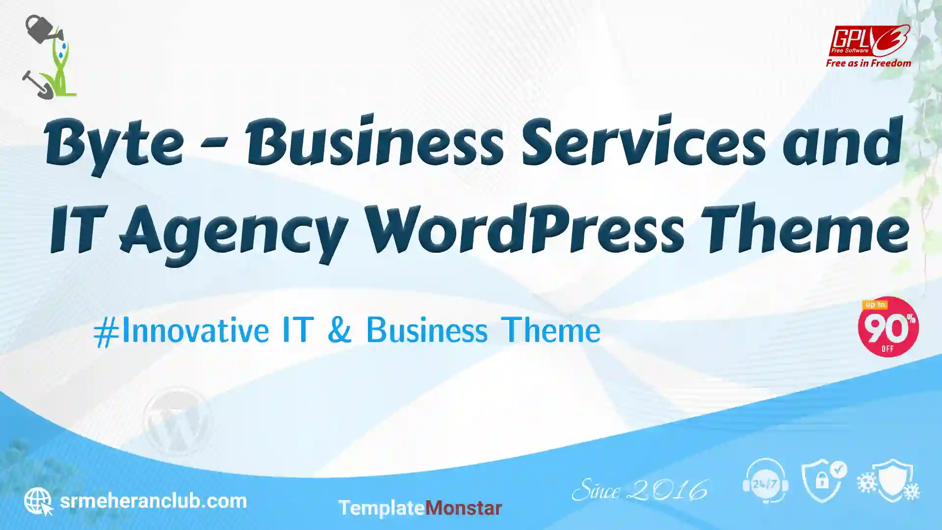 Byte – Business Services and IT Agency WordPress Theme — Theme by Templatemonster