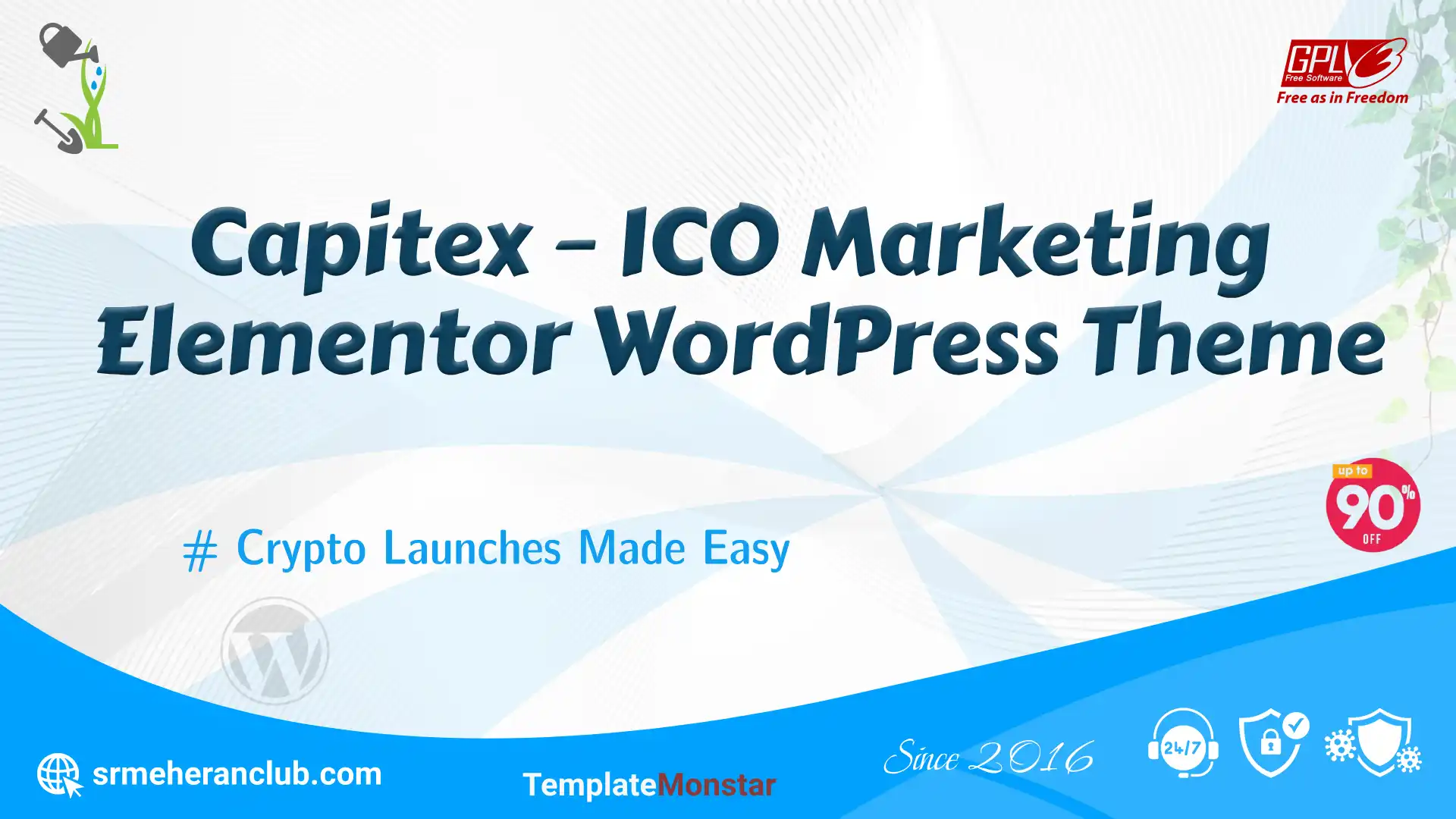 Capitex - ICO Marketing Elementor WordPress Theme - Download now