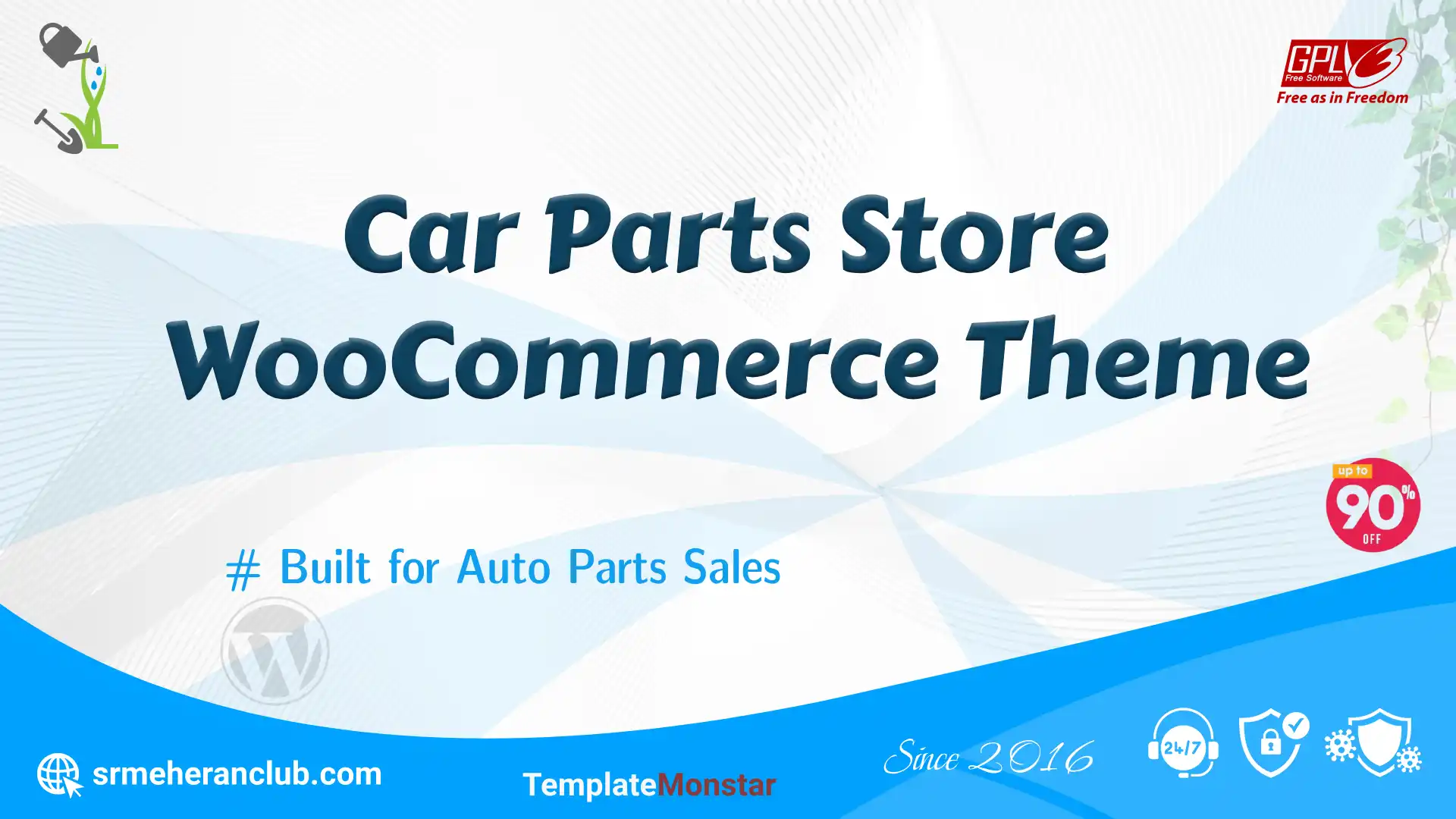 Car Parts Store WooCommerce Theme — Theme by Templatemonster